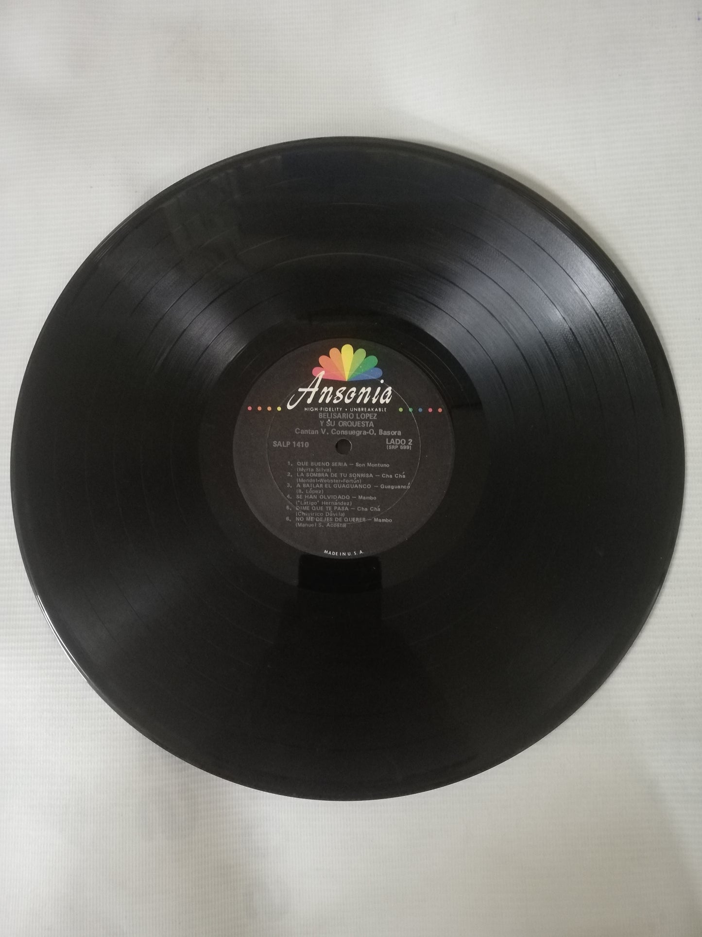 LP BELISARIO LOPEZ Y SU ORQUESTA - BELISARIO LOPEZ Y SU ORQUESTA VOL. 5