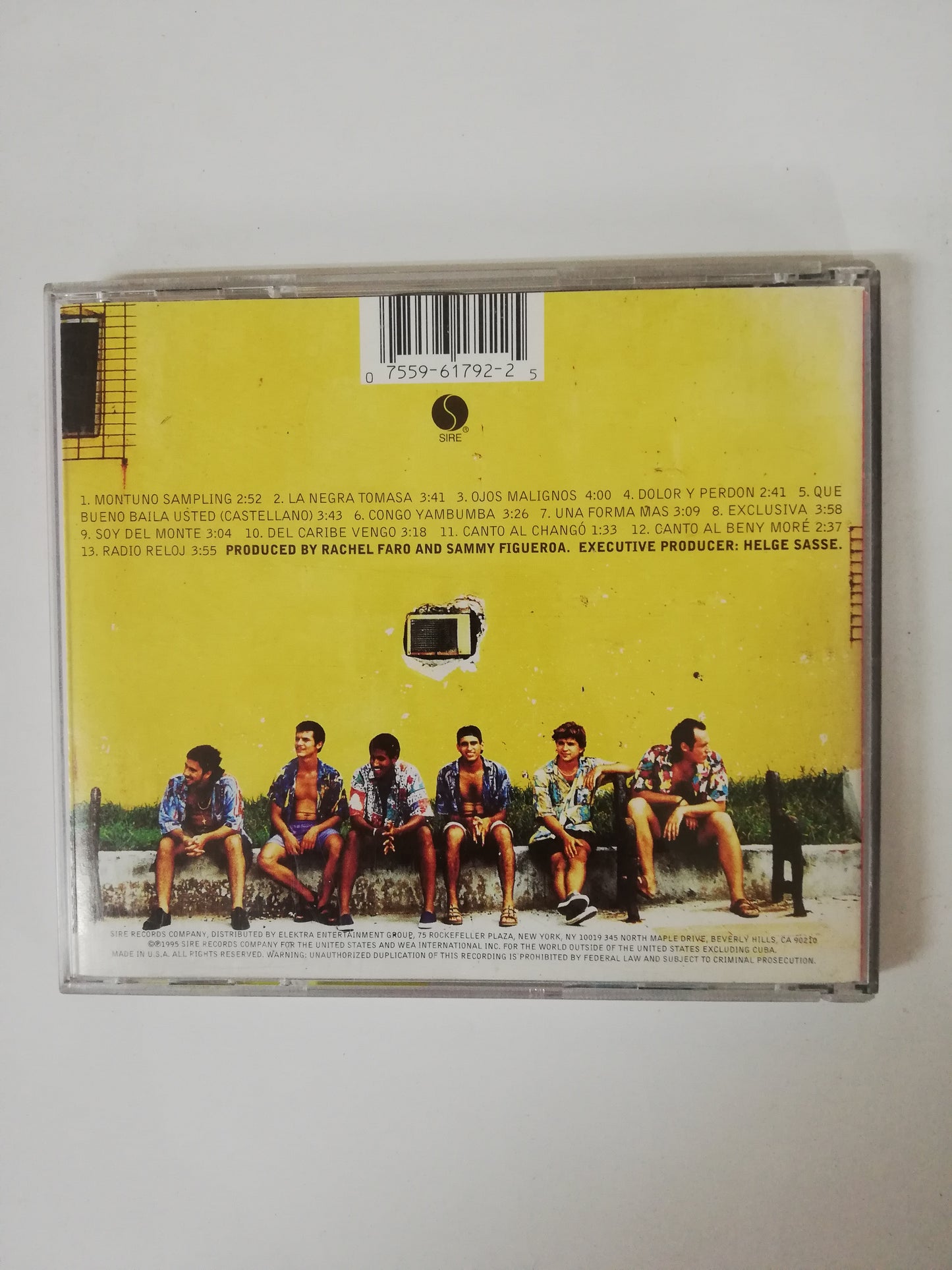 CD VOCAL SAMPLING - UNA FORMA MAS