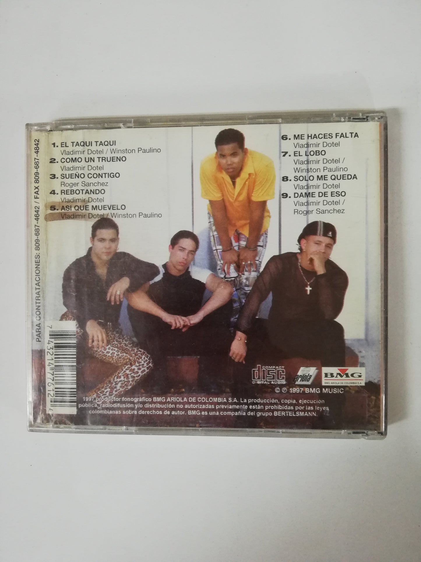 CD ILEGALES - REBOTANDO