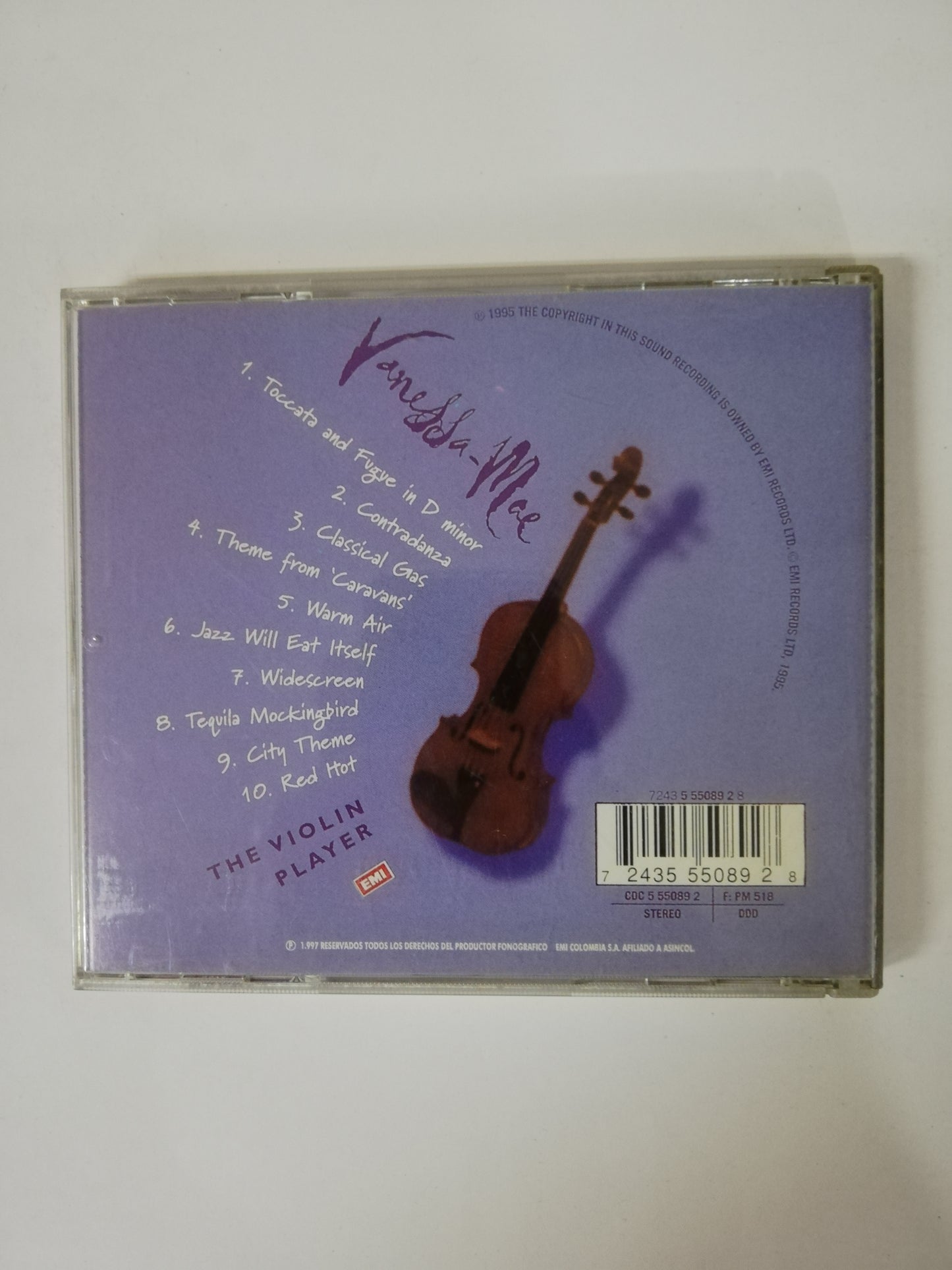 CD VANESSA-MAE - THE VIOLIN PLAYER
