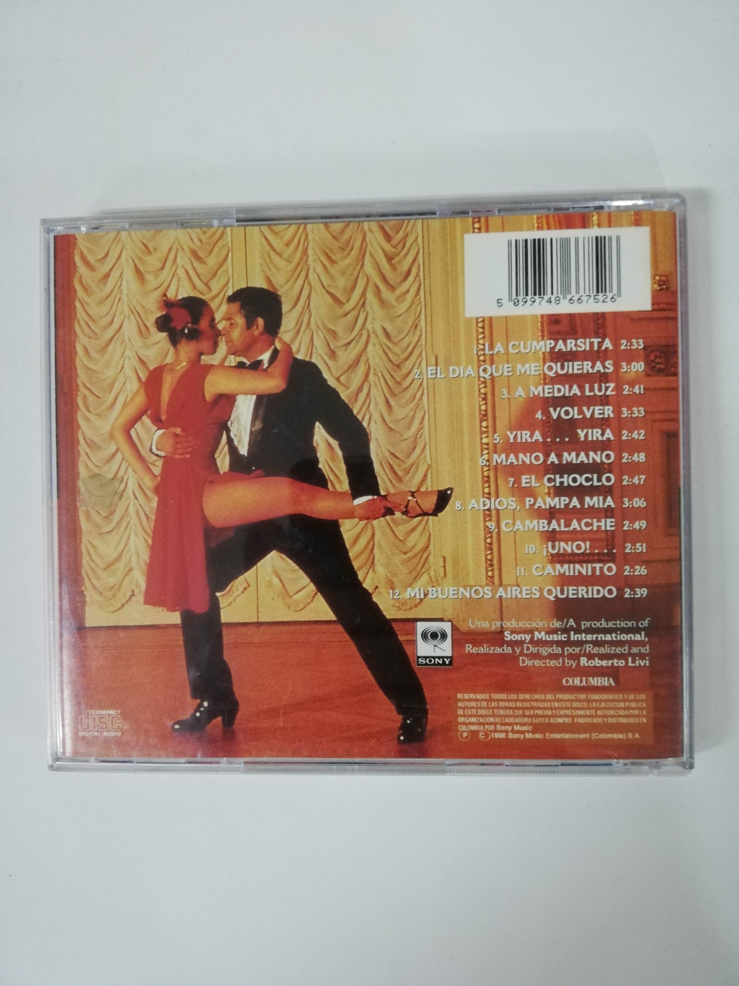 CD JULIO IGLESIAS - TANGO