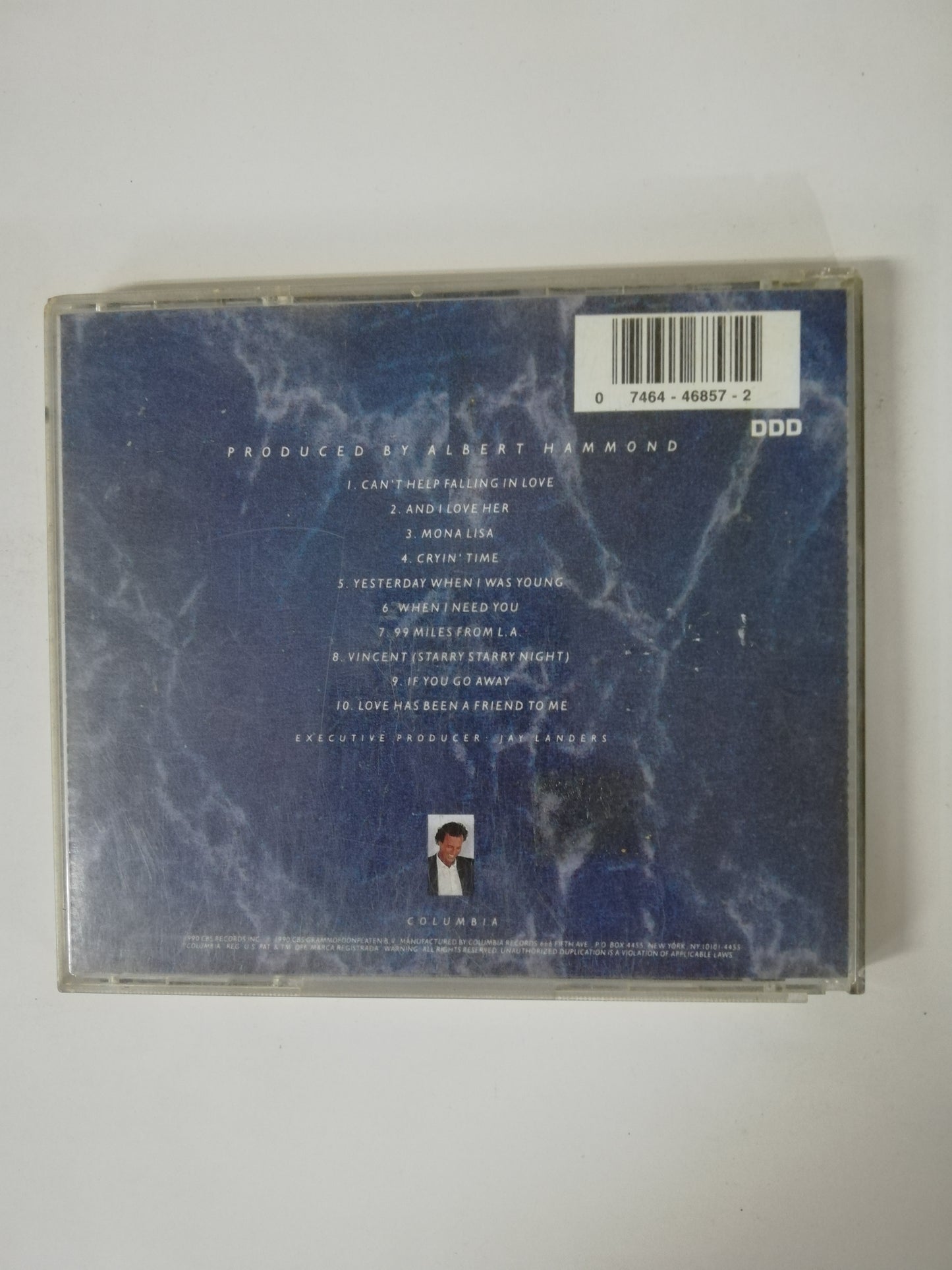 CD JULIO IGLESIAS - STARRY NIGHT