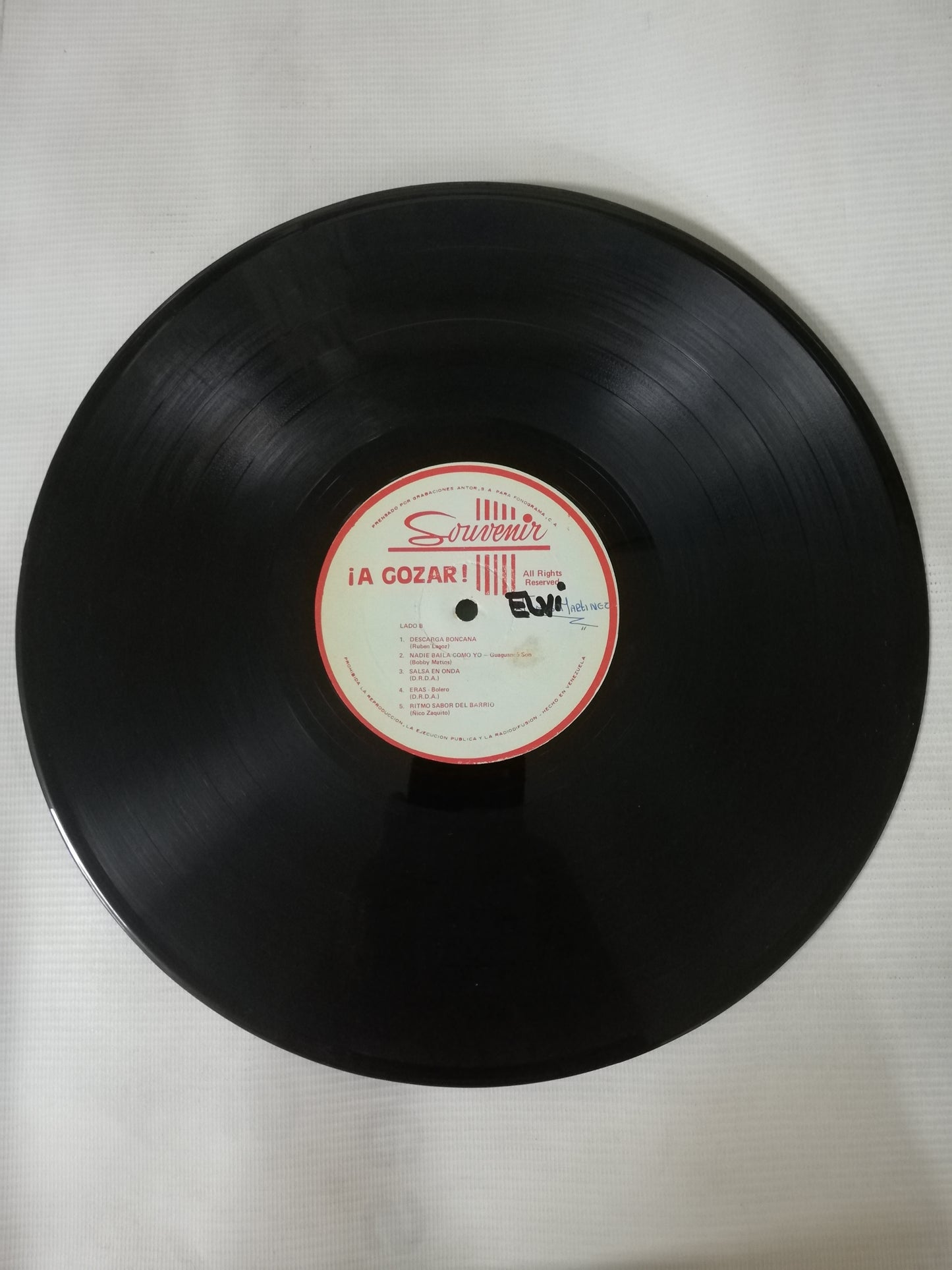 LP A GOZAR! SALSA - VARIOS INTÉRPRETES