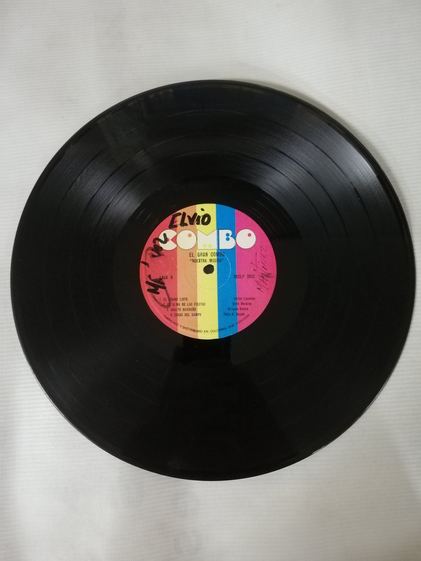 LP EL GRAN COMBO DE PUERTO RICO - NUESTRA MÚSICA