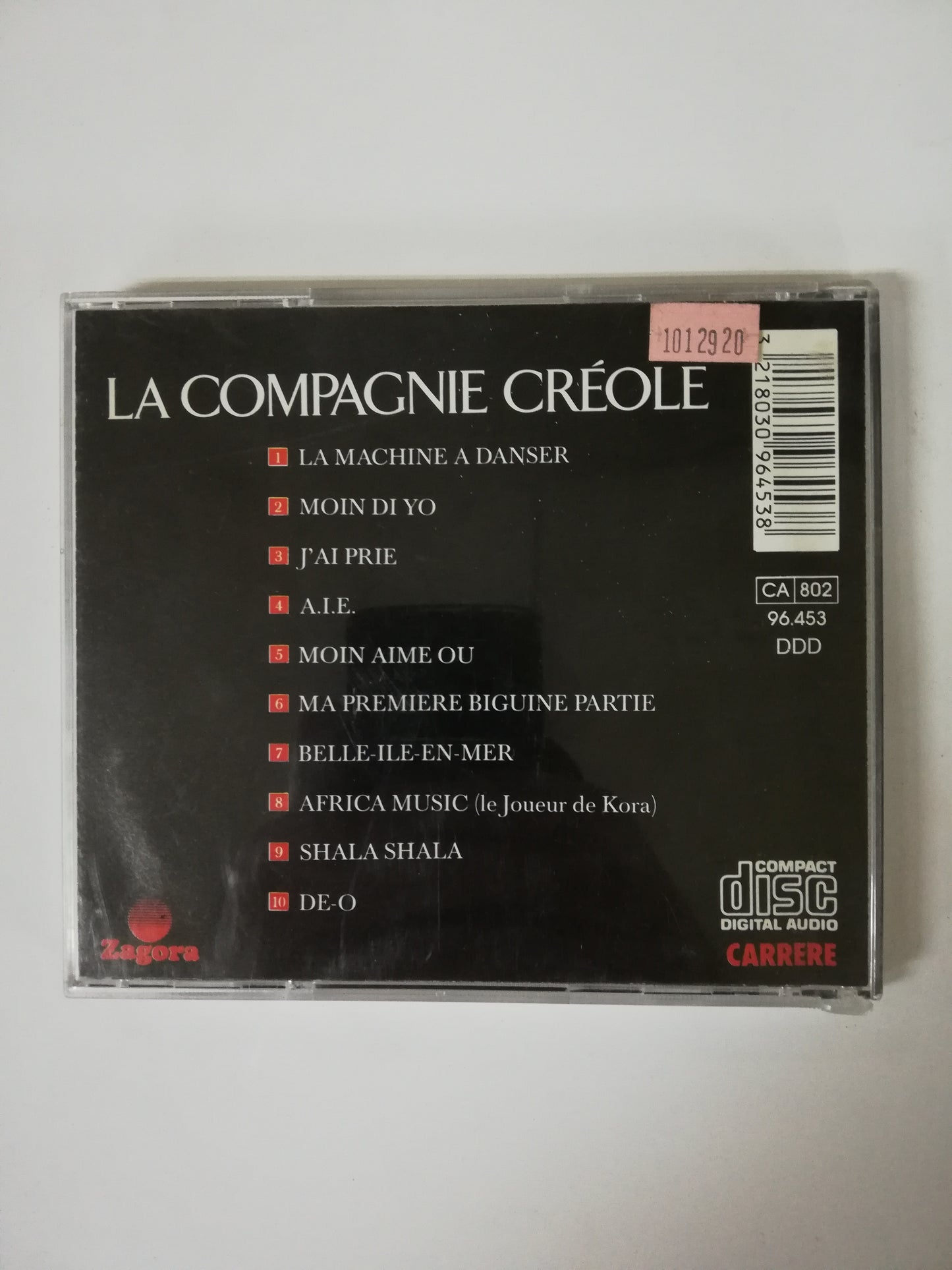 CD LA COMPAGNIE CRÉOLE - LA MACHINE A DANSER