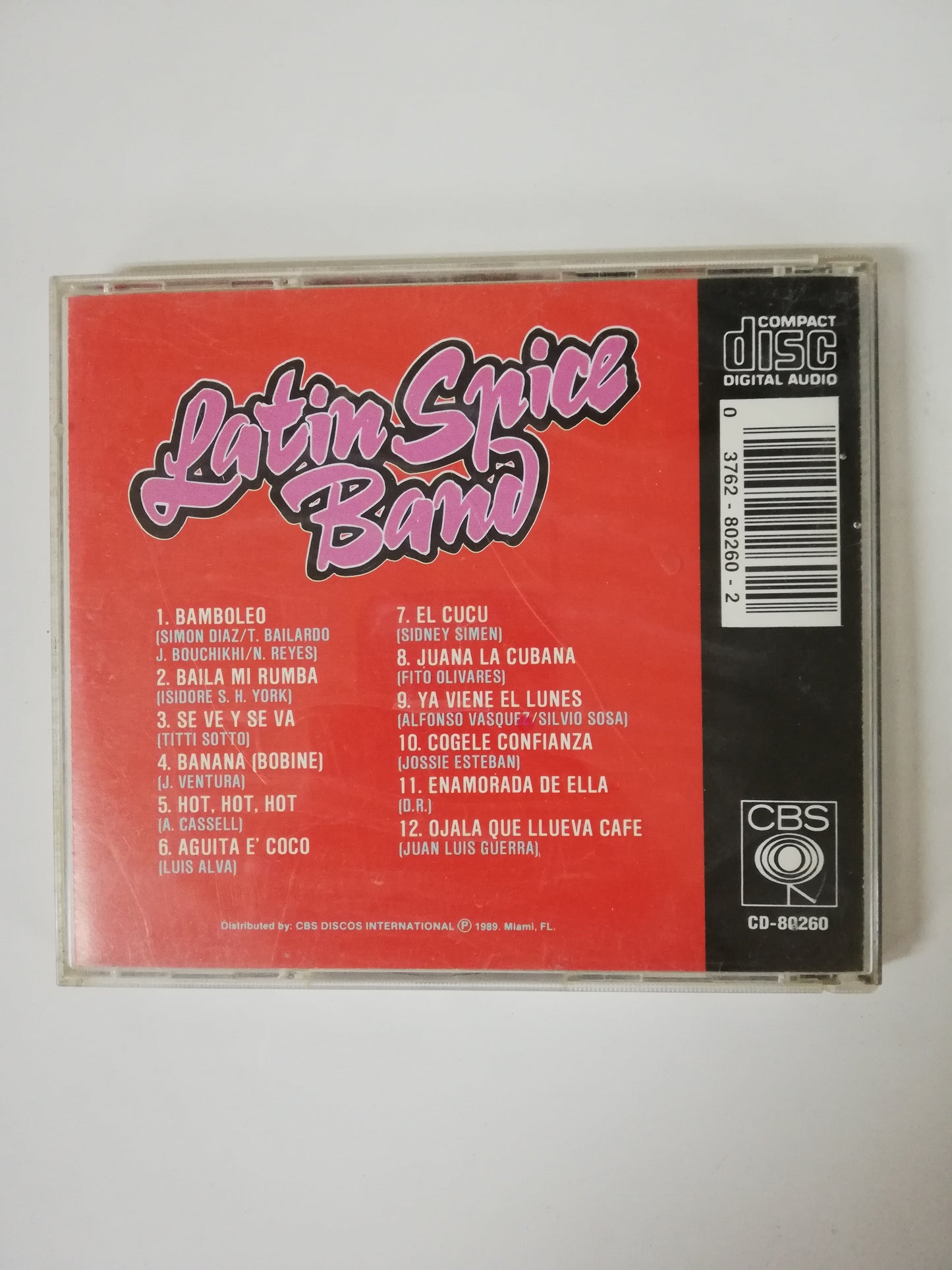 CD LATIN SPICE BAND - FIESTA LATINA