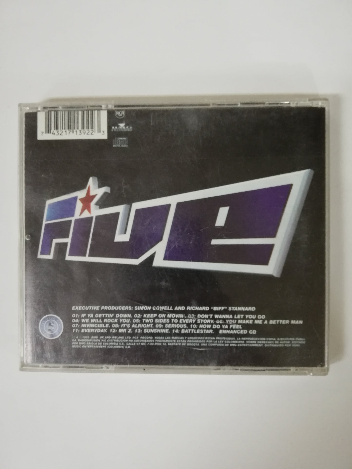 CD FIVE - INVINCIBLE