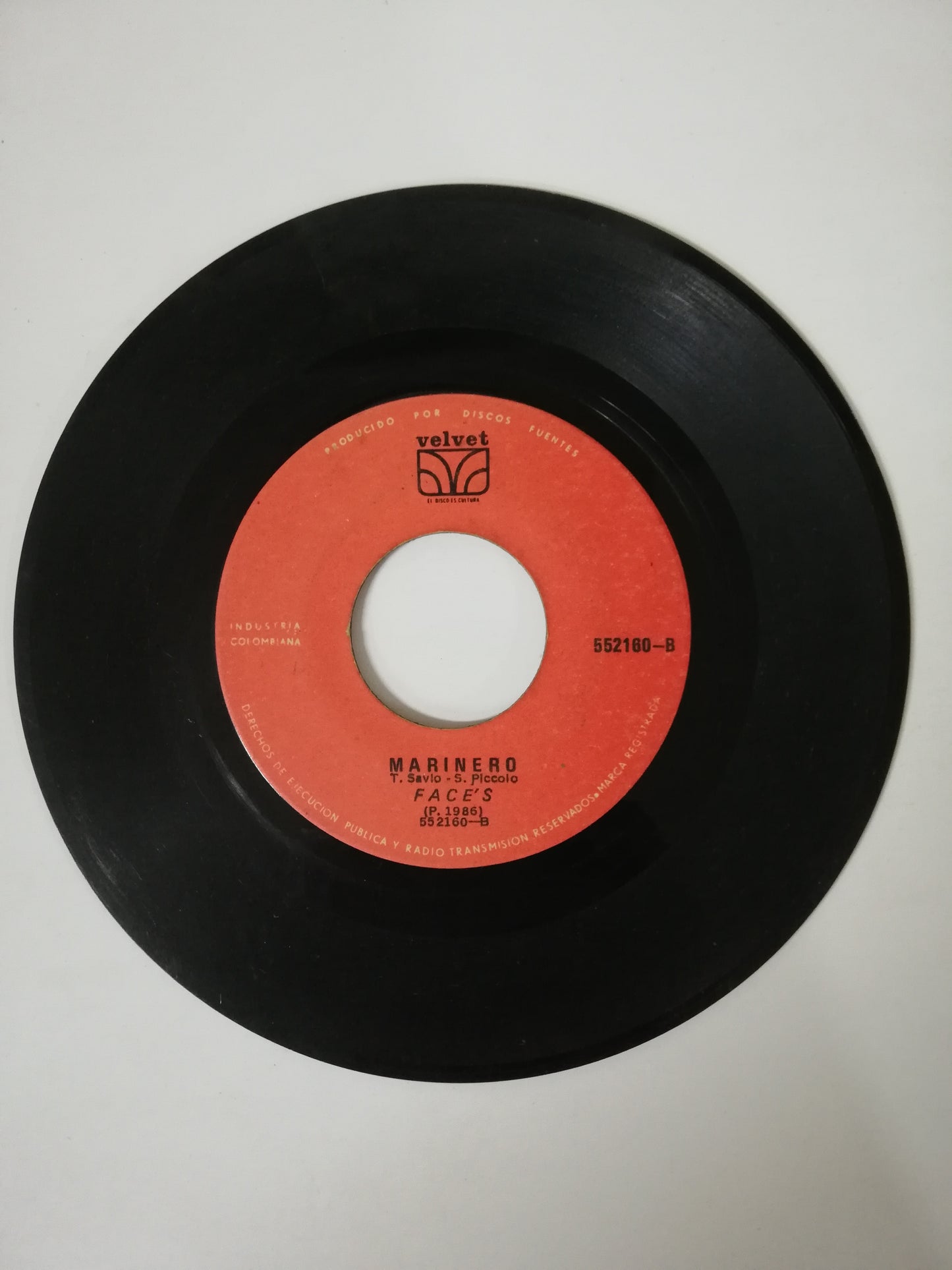 VINILO FACE´S - DON QUIJOTE / MARINERO