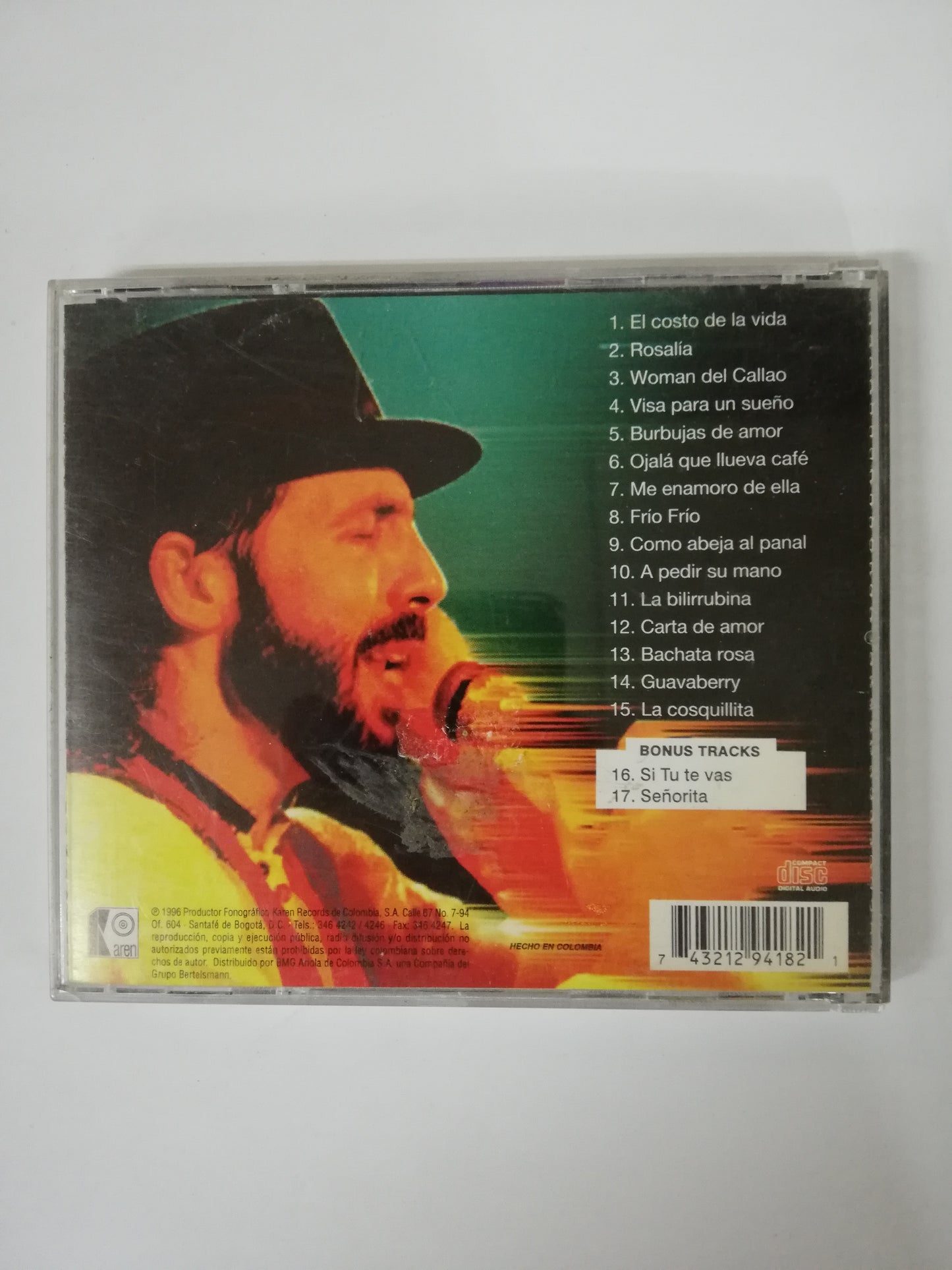 CD JUAN LUIS GUERRA 4 40 - GRANDES EXITOS