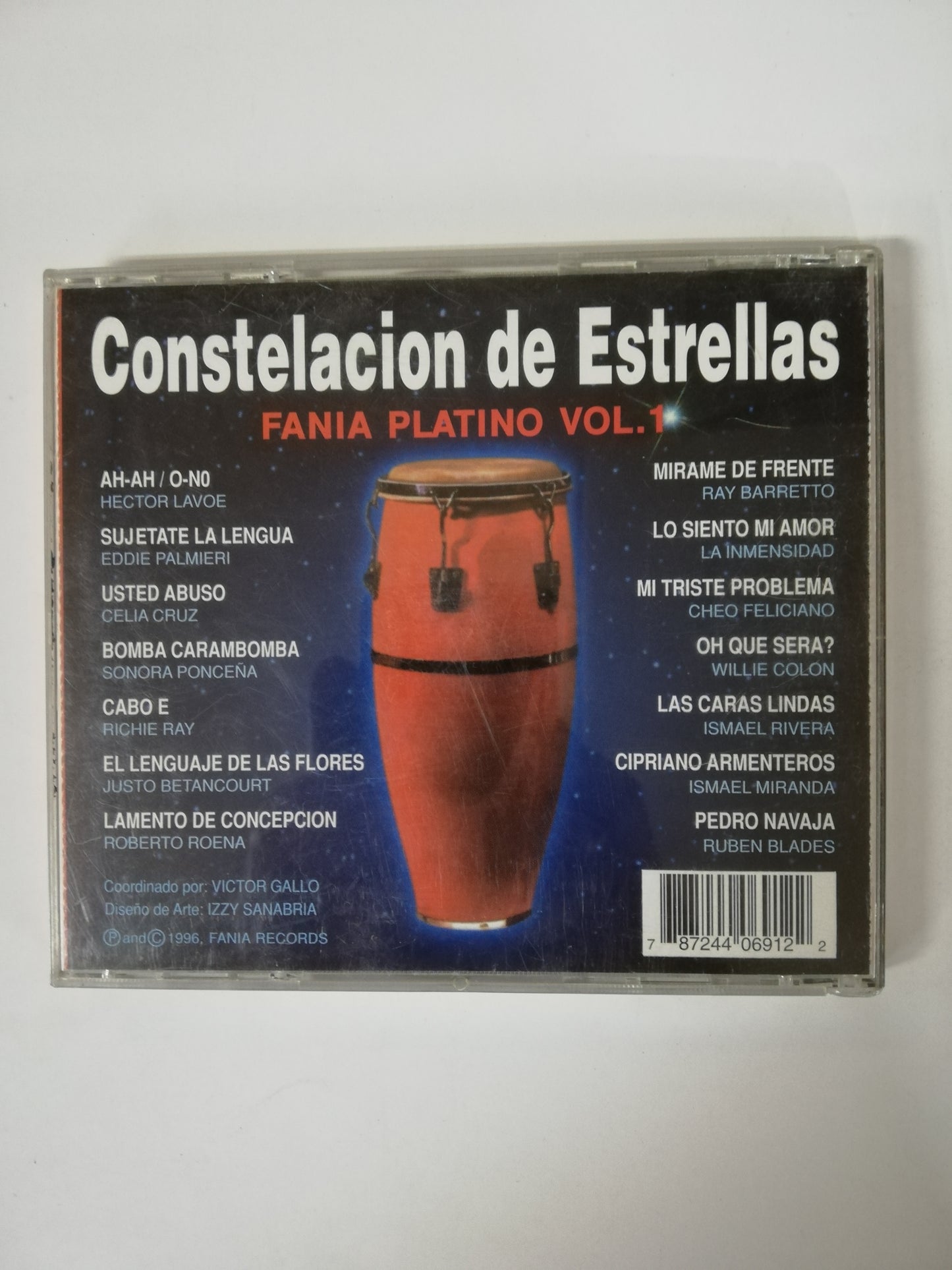 CD CONSTELACIÓN DE ESTRELLAS FANIA PLATINO - CONSTELACIÓN DE ESTRELLAS FANIA PLATINO VOL. 1