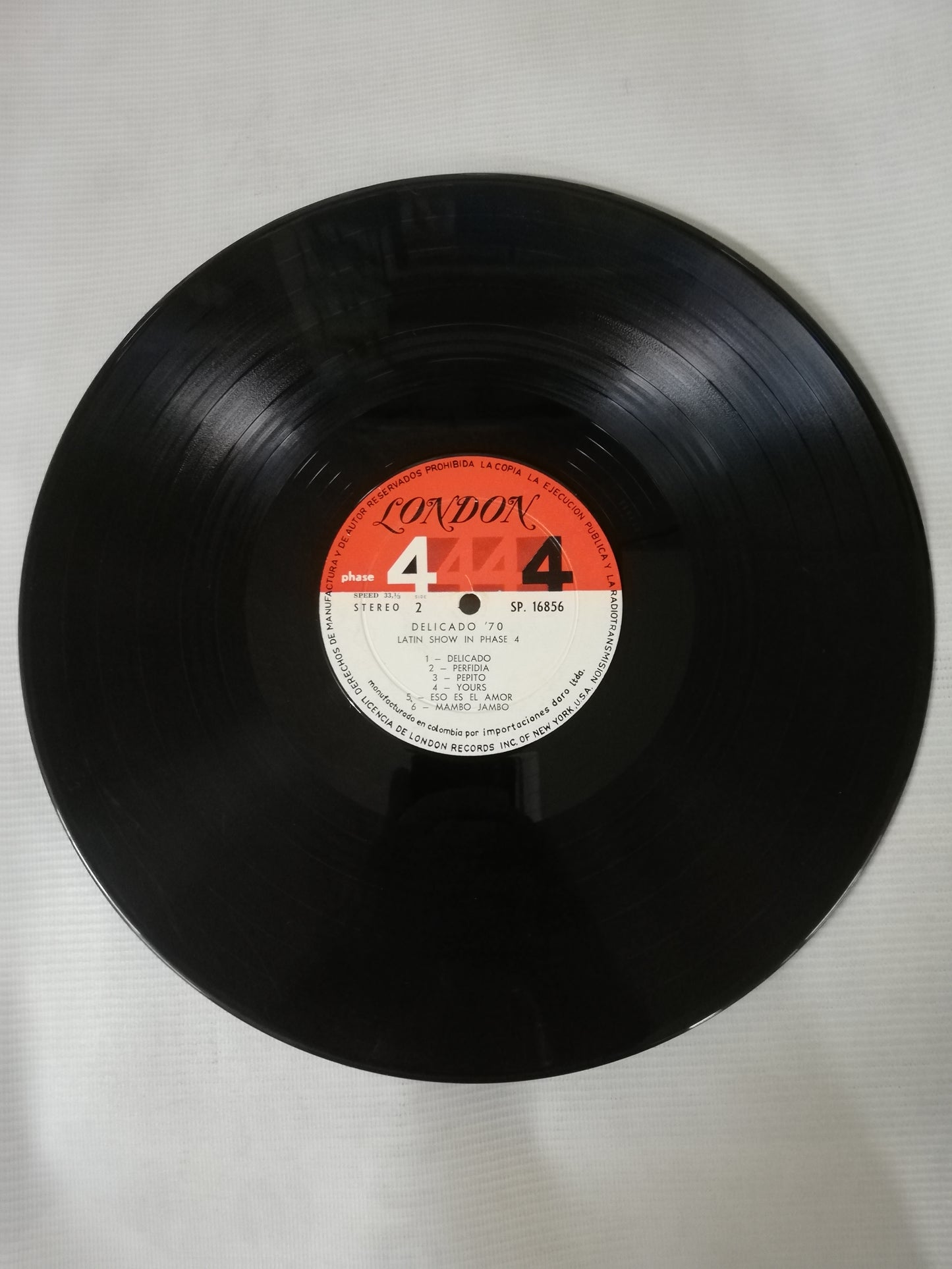 LP WENER MÜLLER UN SEIN ORCHESTER - DELICADO ´70 LATIN SHOW IN PHASE 4