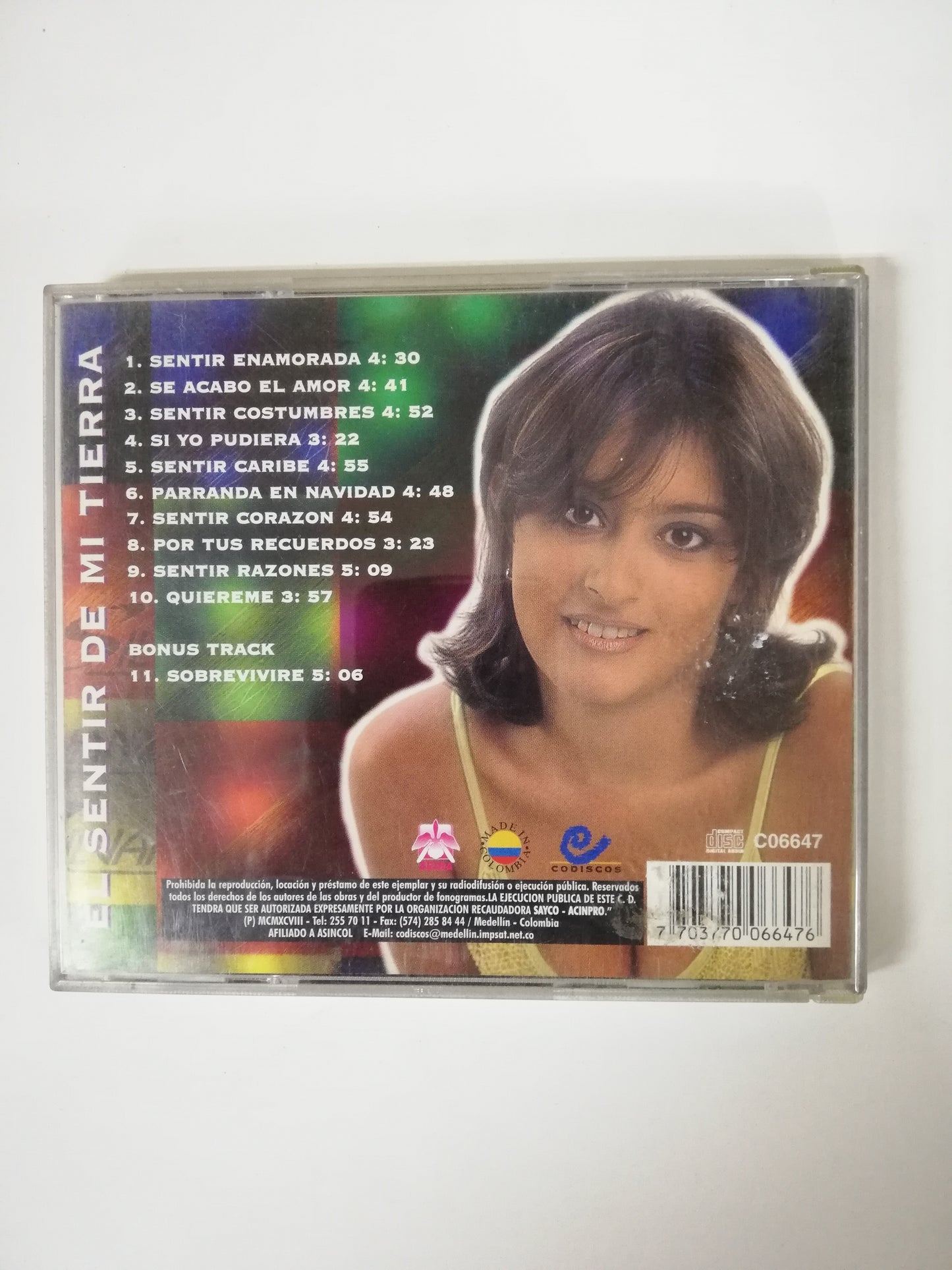 CD SILVANA - EL SENTIR DE MI TIERRA