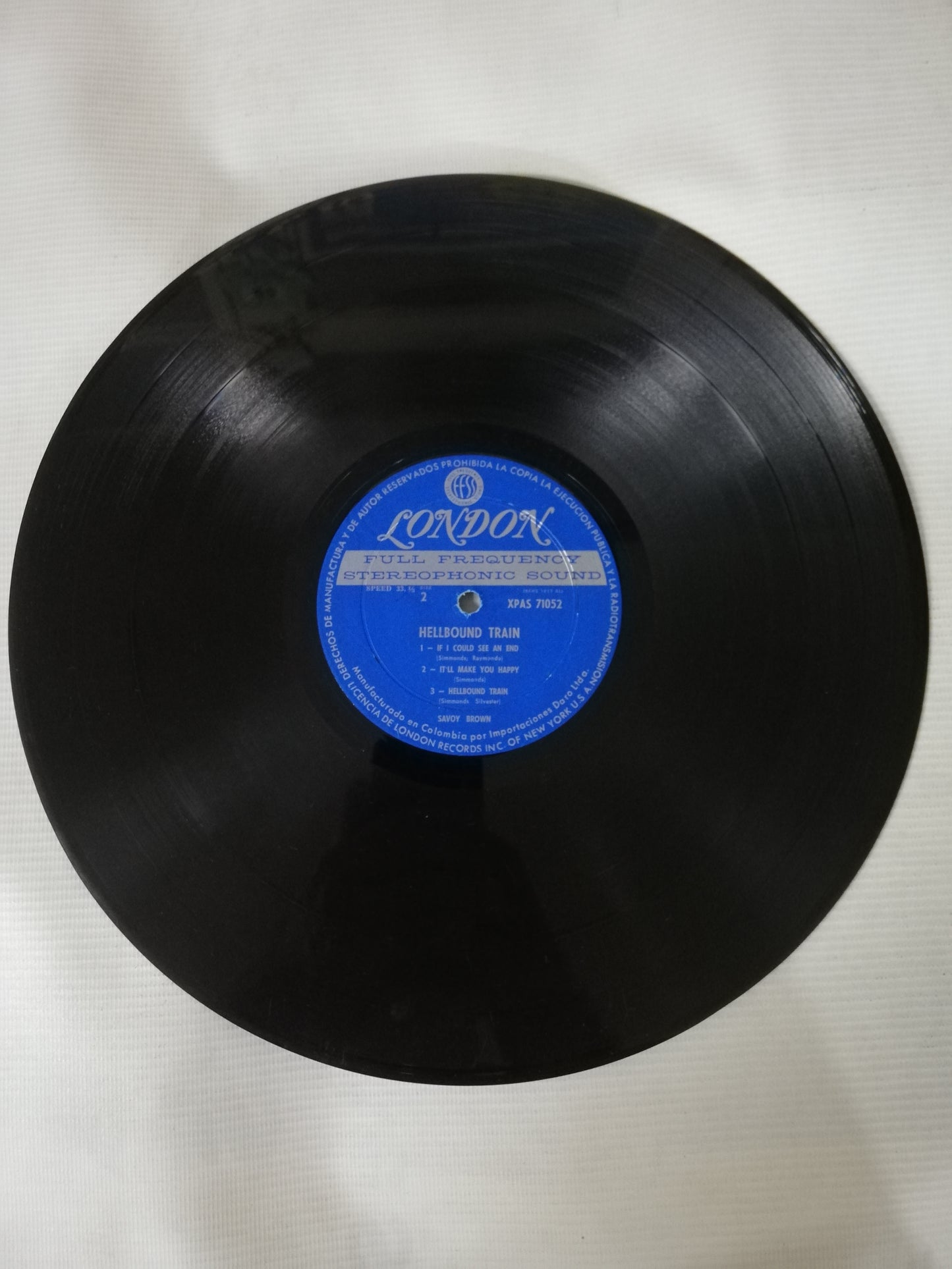 LP SAVOY BROWN - HELLBOUND TRAIN