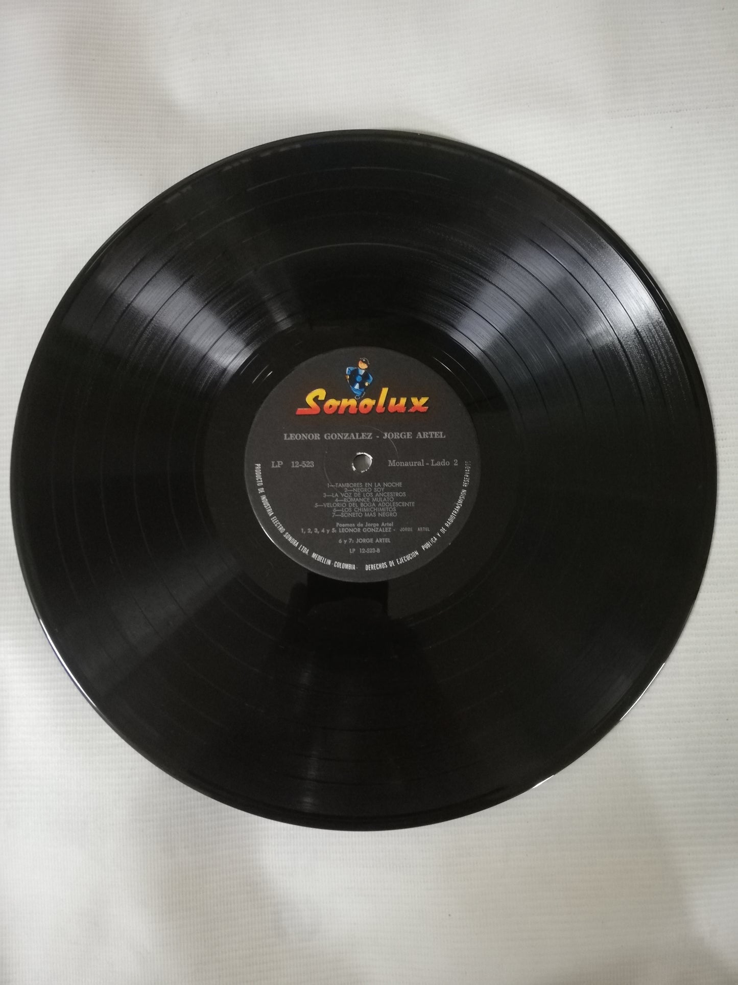 LP JORGE ARTEL / LEONOR GONZALEZ - TAMBORES EN LA NOCHE