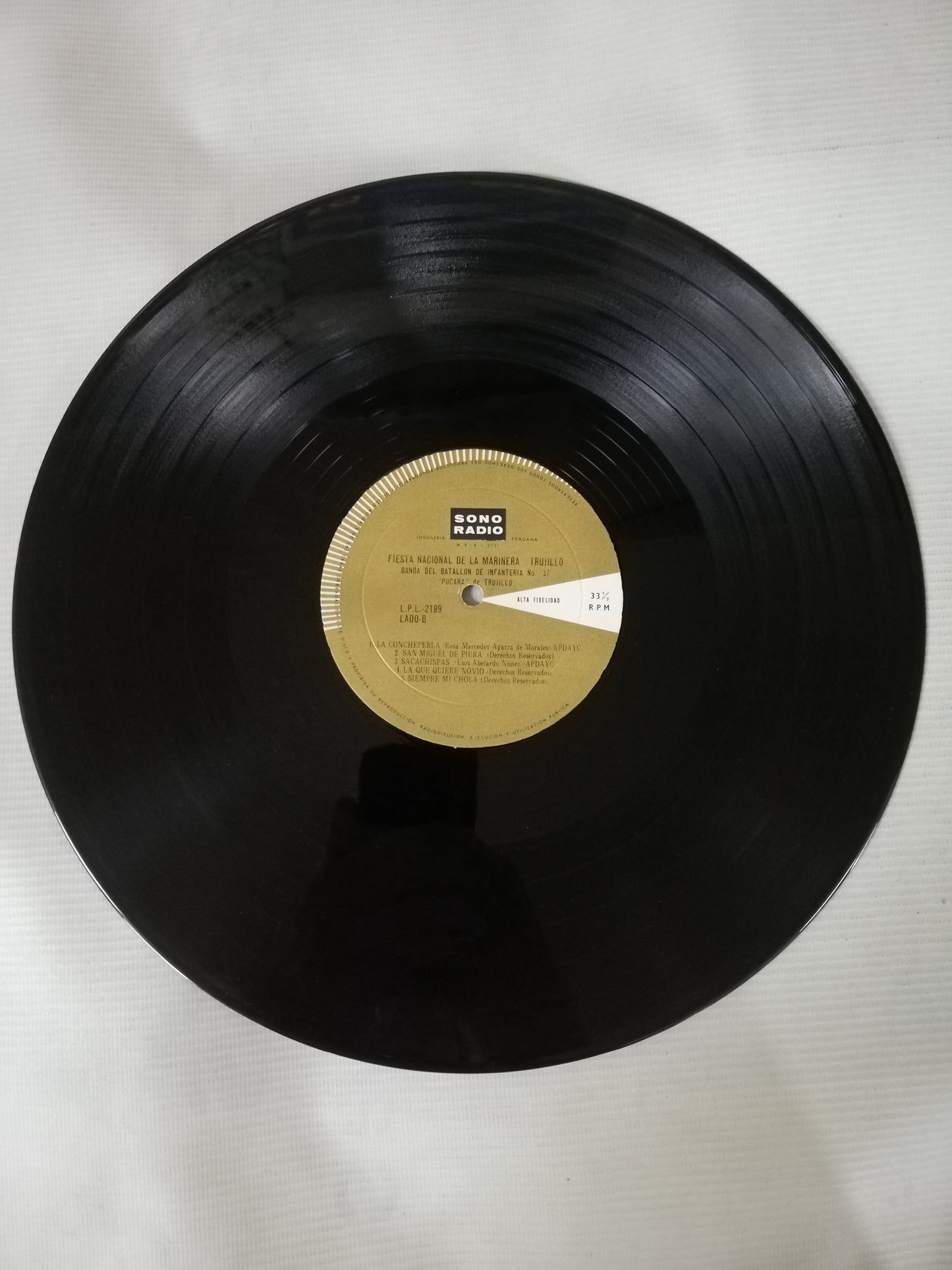LP BANDA DEL BATALLON DE INFANTERIA No. 37 - "PUCARA" - FIESTA NACIONAL DE LA MARINERA - TRUJILLO