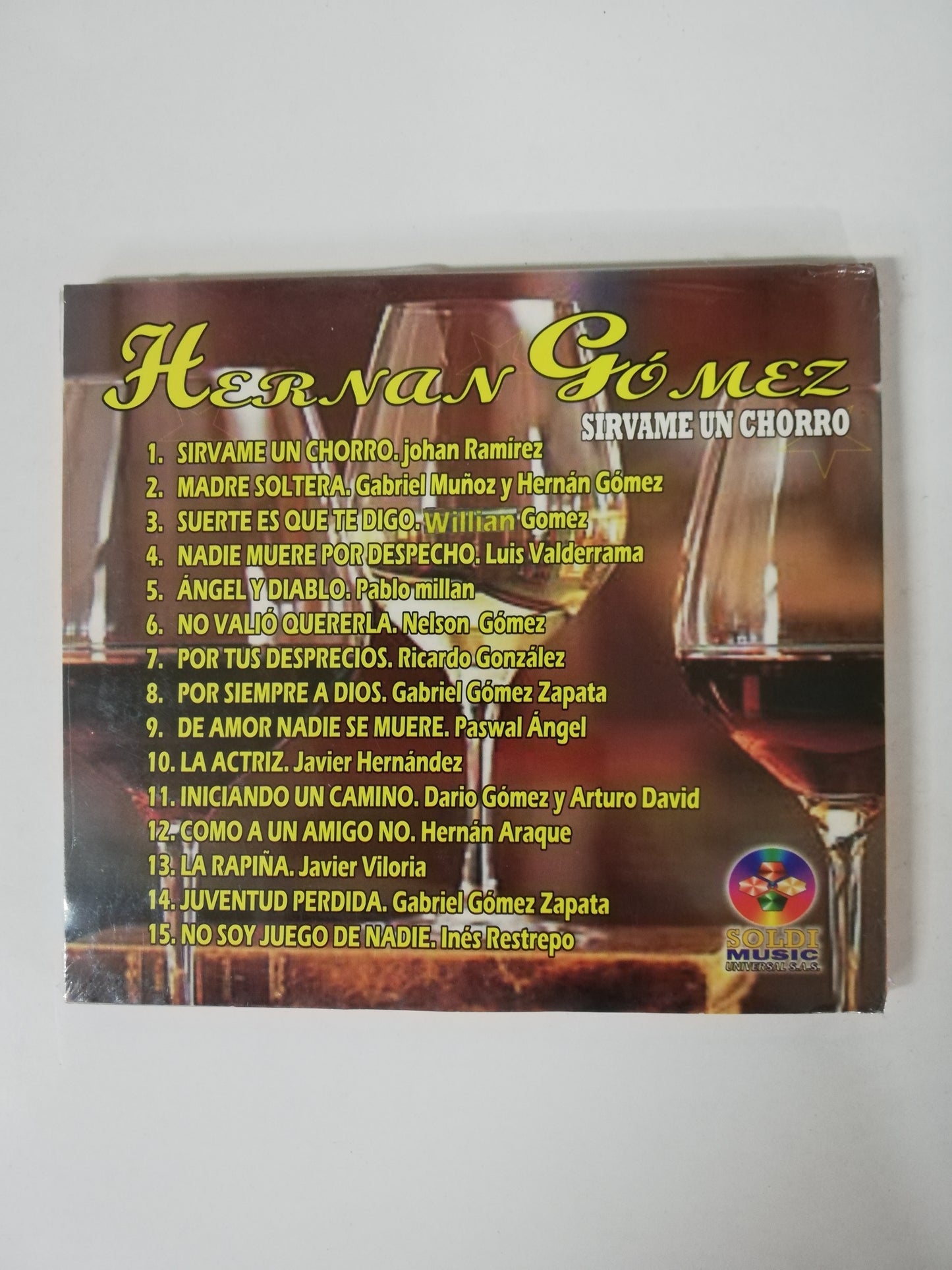 CD HERNAN GOMEZ - SIRVAME UN CHORRO