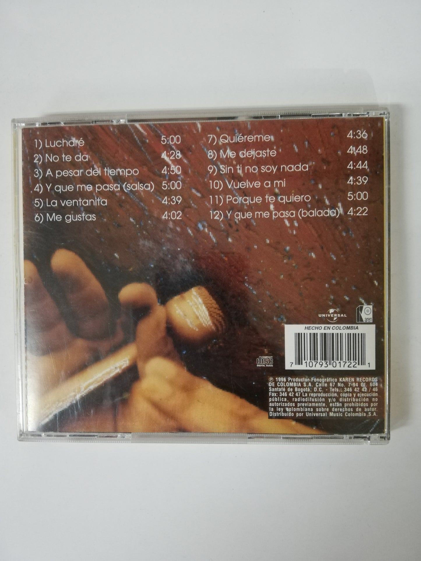 CD MICKEY TAVERAS - LUCHARÉ