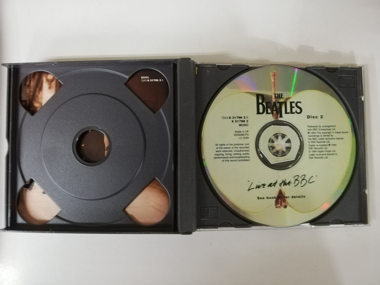 CD THE BEATLES - LIVE AT THE BBC - CD X 2