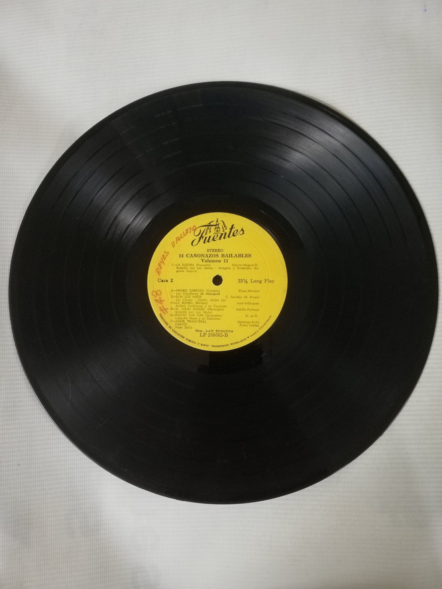 LP 14 CAÑONAZOS BAILABLES - 14 CAÑONAZOS BAILABLES VOL. 11