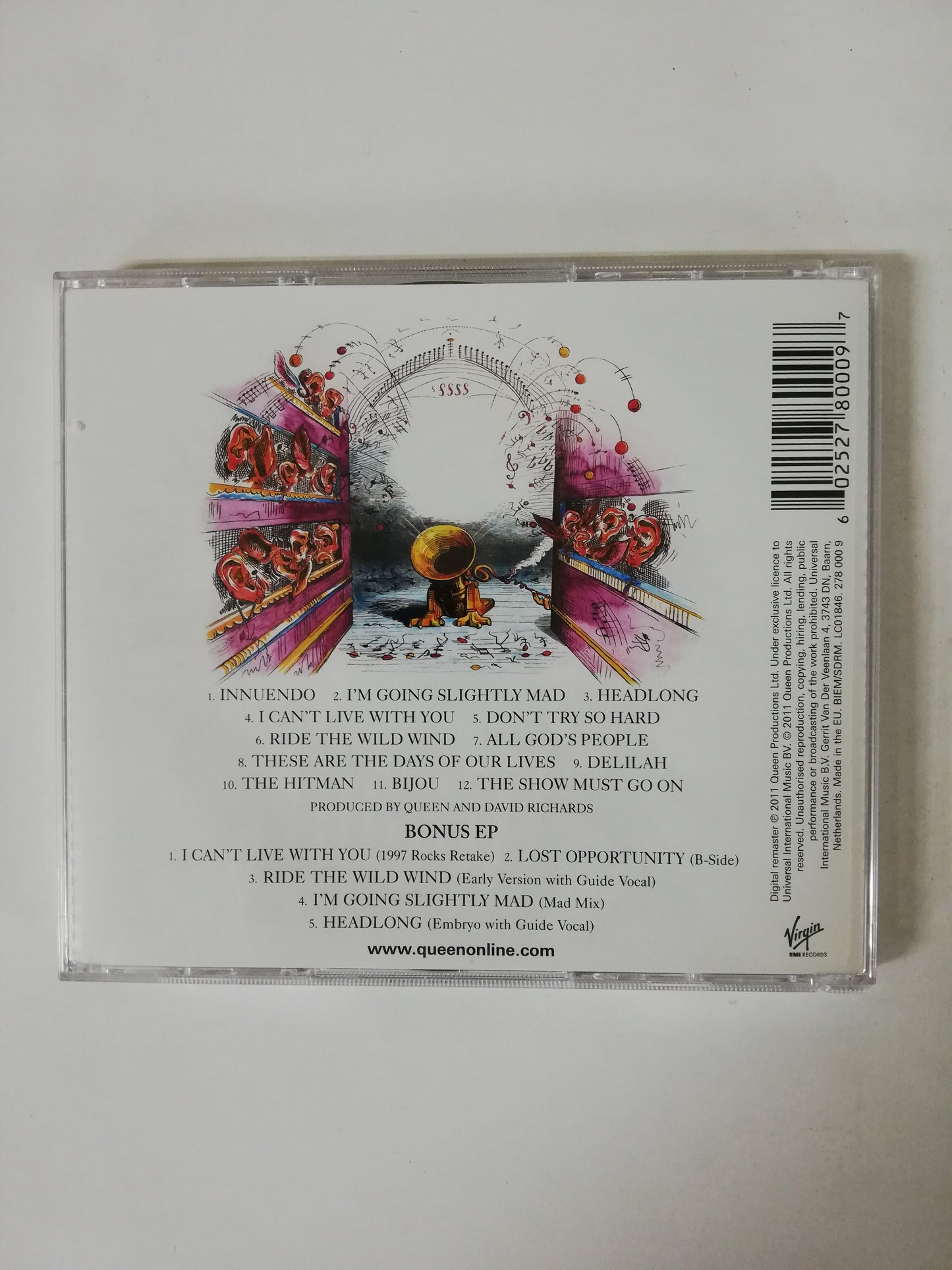 CD QUEEN - INNUENDO - CD X 2