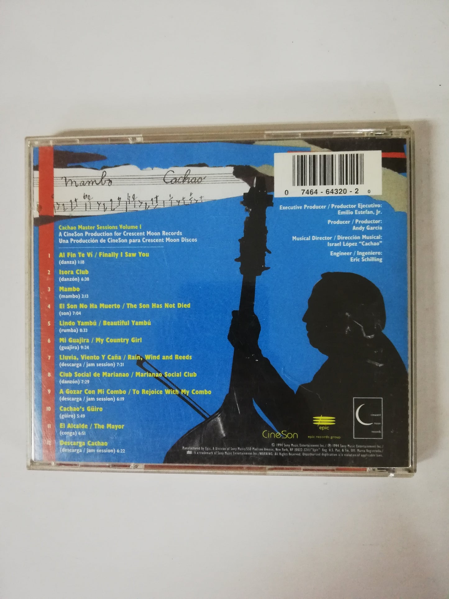 CD CACHAO - MASTER SESSIONS VOL. 1