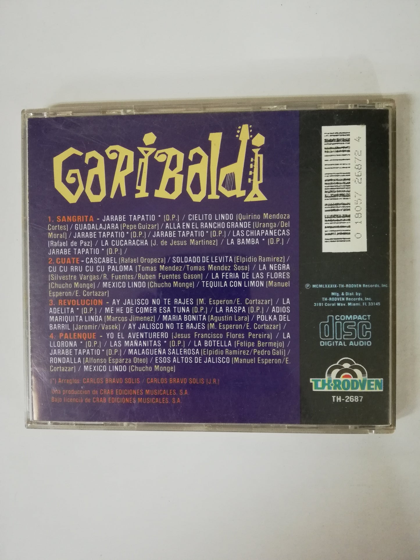 CD GARIBALDI - GARIBALDI