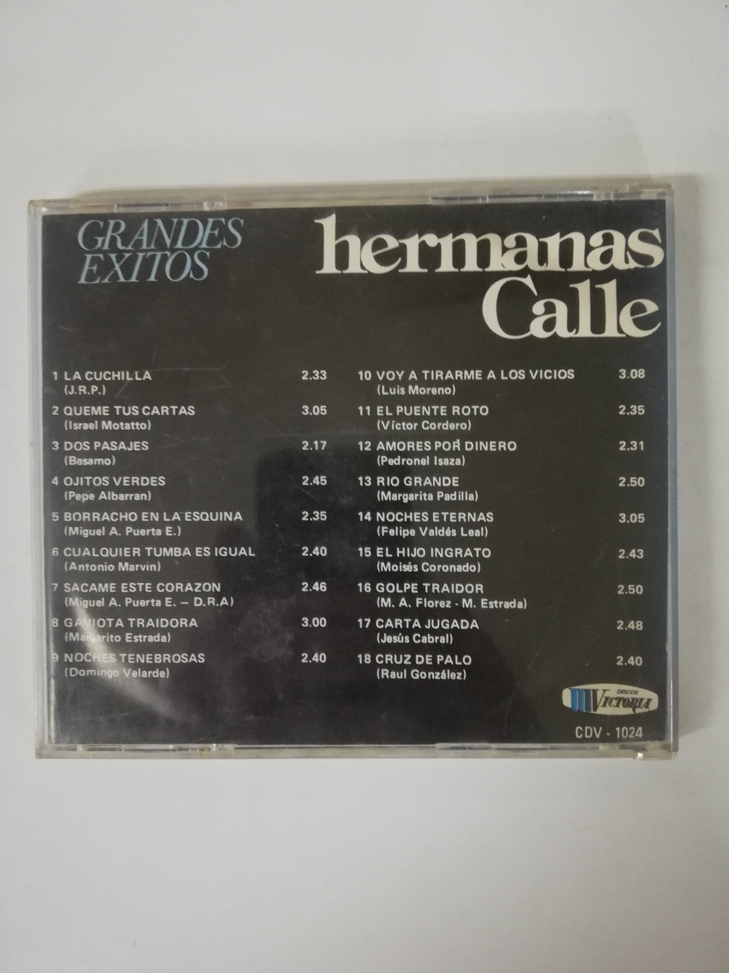 CD LAS HERMANAS CALLE - GRANDES EXITOS DE LAS HERMANAS CALLE