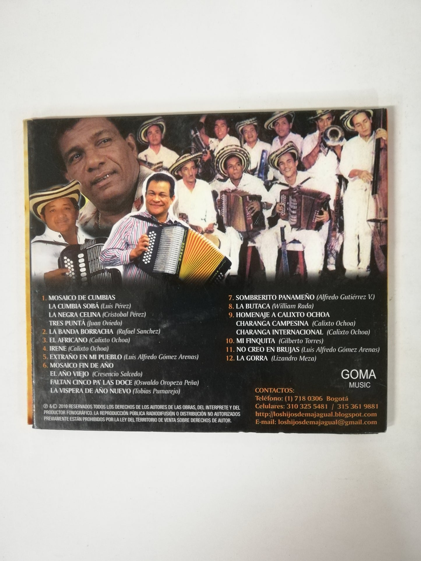 CD ALFREDO GOMEZ Y LOS HIJOS DE MAJAGUAL - CON CREO EN BRUJAS...CONTINUANDO EL CAMINO