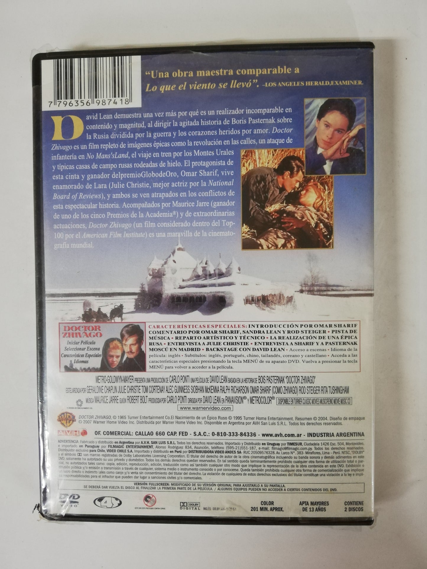 DVD DOCTOR ZHIVAGO - DVD X 2