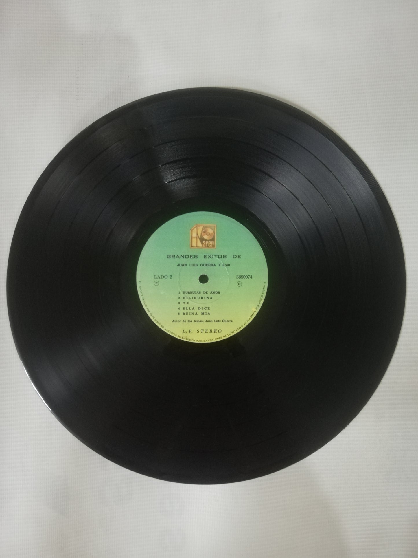 LP JUAN LUIS GUERRA Y 4:40 - GRANDES EXITOS