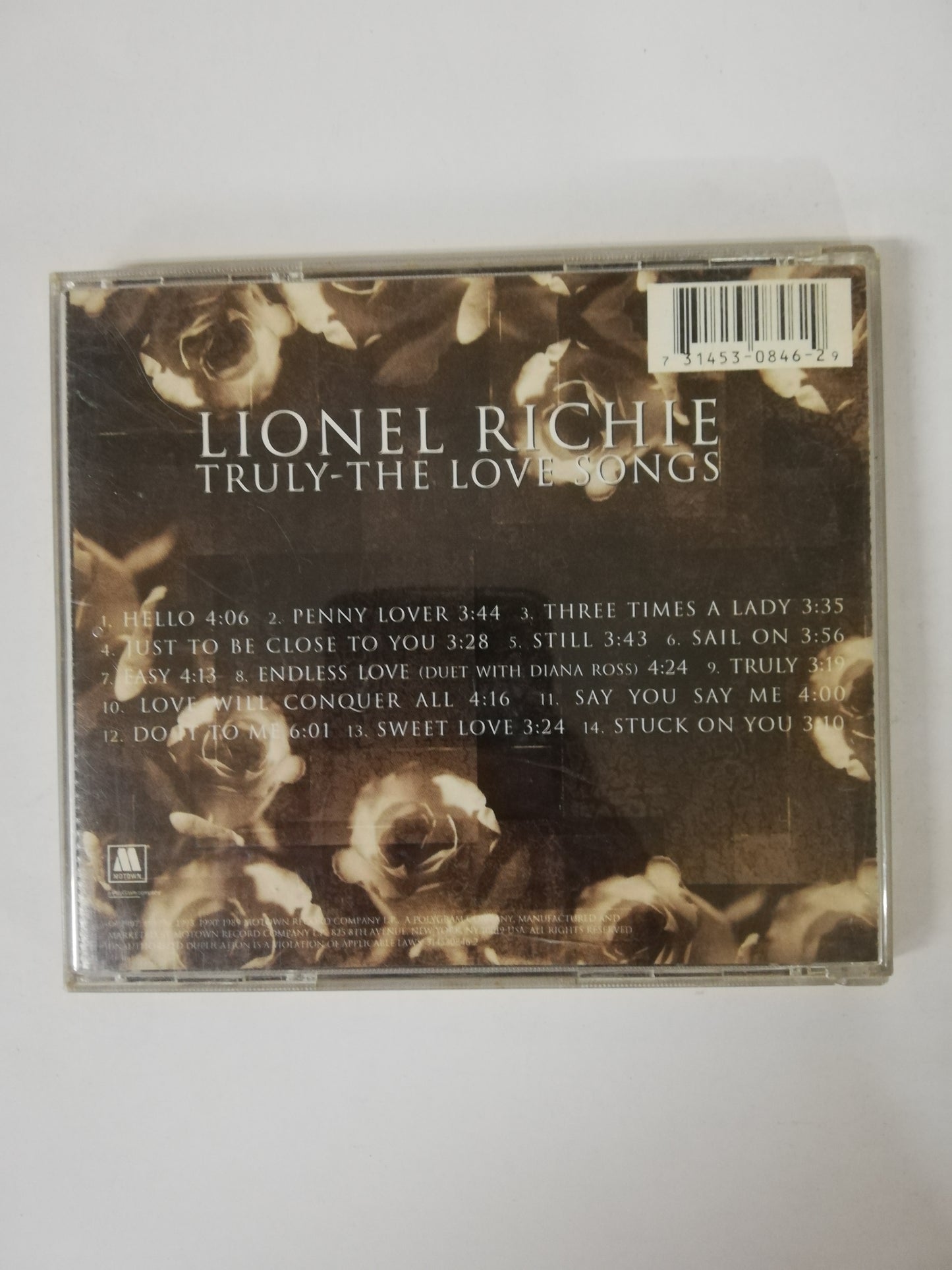 CD LIONEL RICHIE - TRULY: THE LOVE SONGS