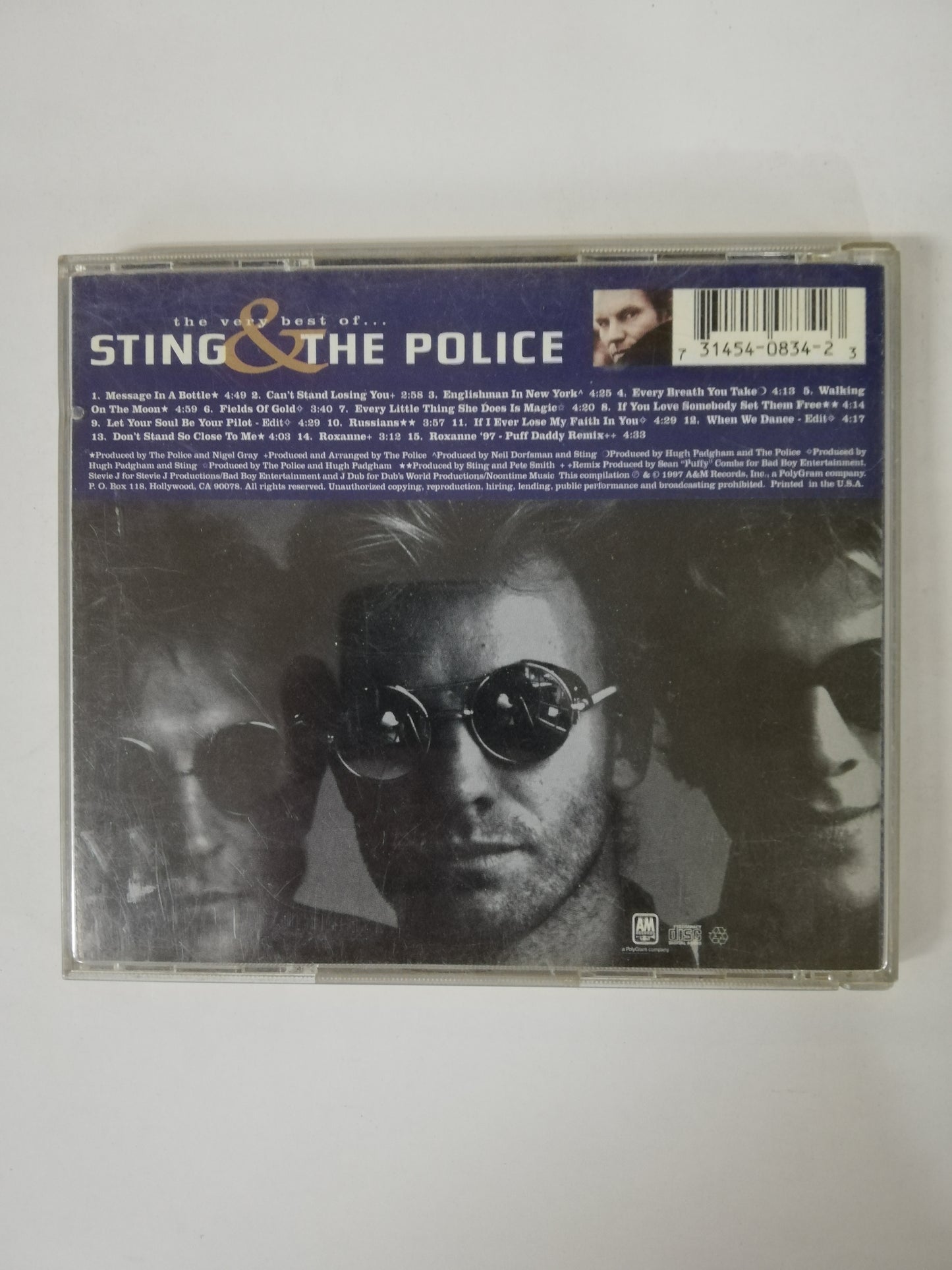 CD STING & THE POLICE - THE VERY BEST