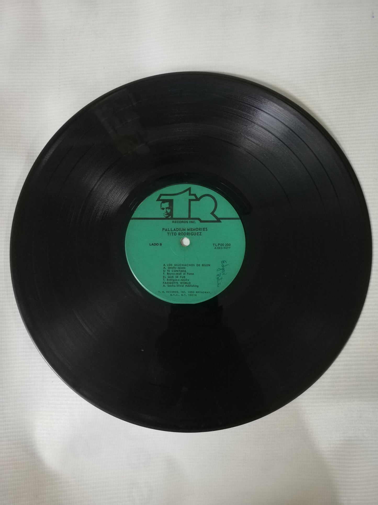LP TITO RODRIGUEZ - PALLADIUM MEMORIES