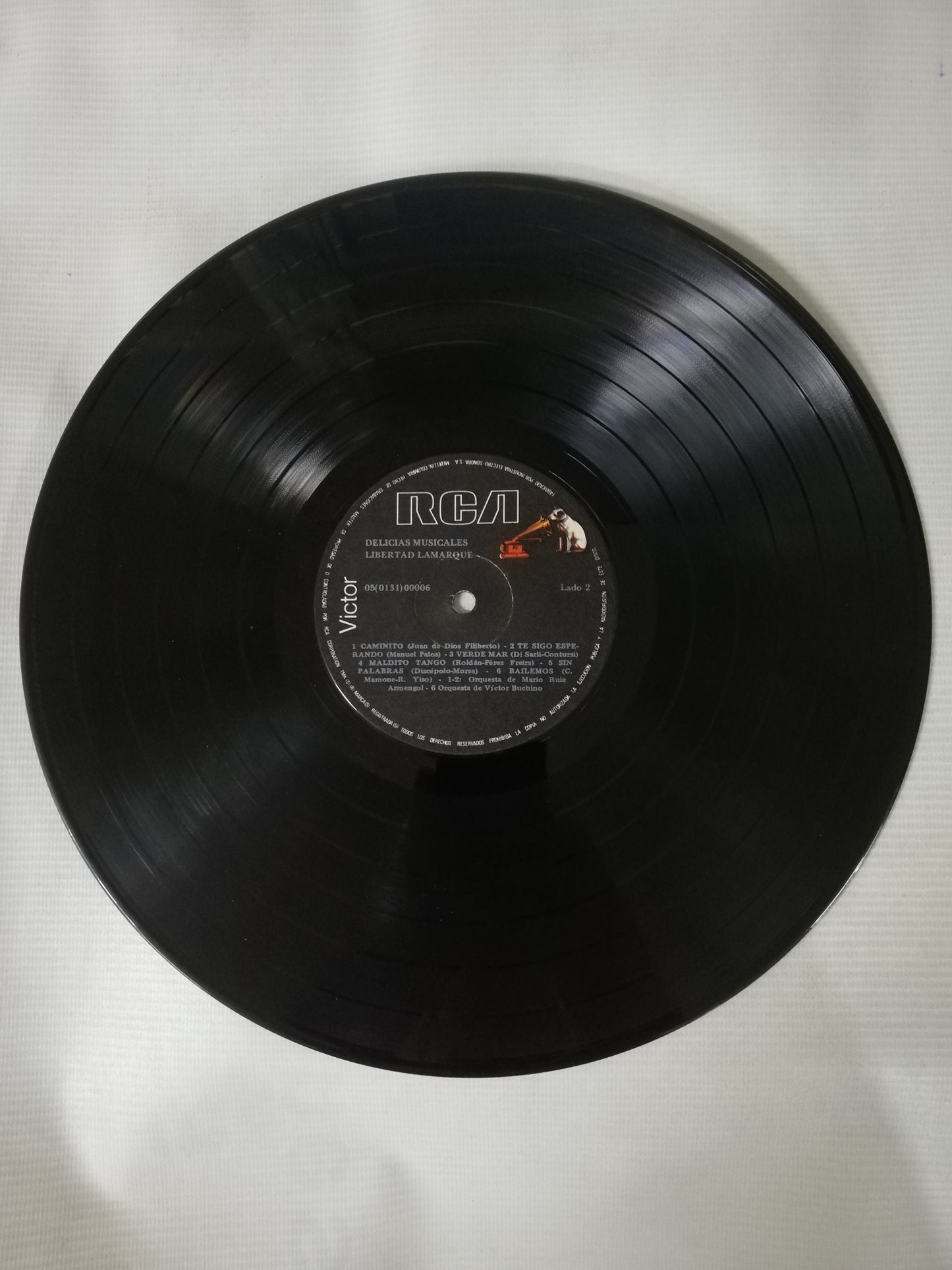 LP LIBERTAD LAMARQUE - DELICIAS MUSICALES