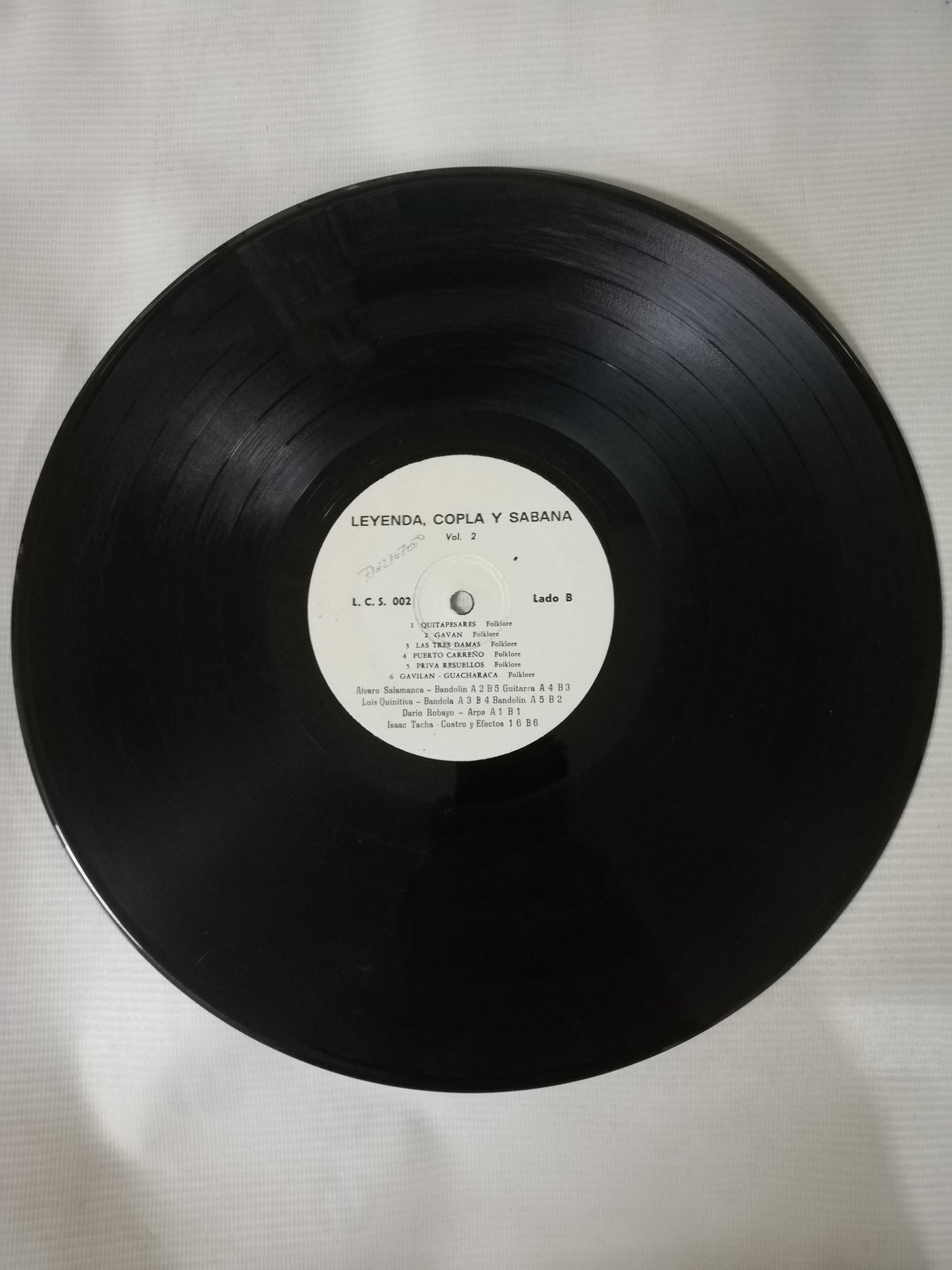 LP LEYENDA, COPLA Y SABANA - LEYENDA, COPLA Y SABANA VOL. 2
