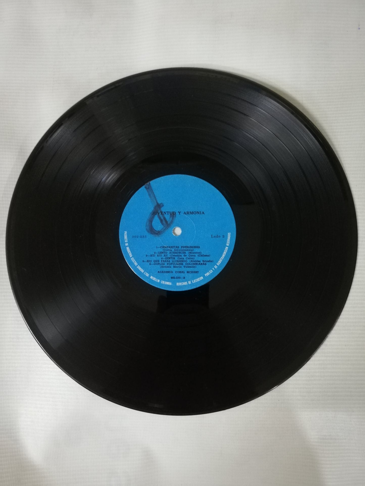 LP ACADEMIA CORAL MOZART - JUVENTUD Y ARMONIA