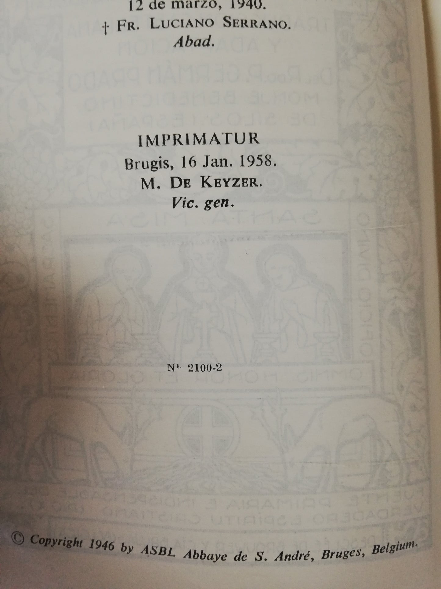 MISAL DIARIO Y VESPERAL - GASPAR LEFEBVRE - DECIMATERCIA EDICIÓN