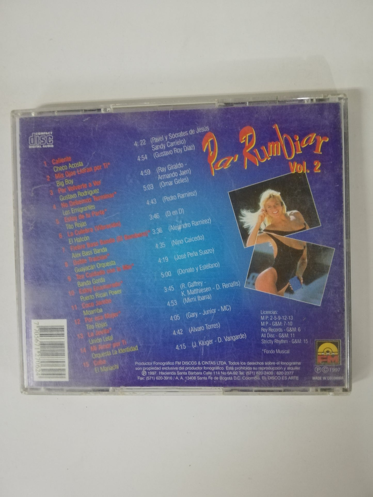 CD PA´ RUMBIAR - PA´ RUMBIAR VOL. 2