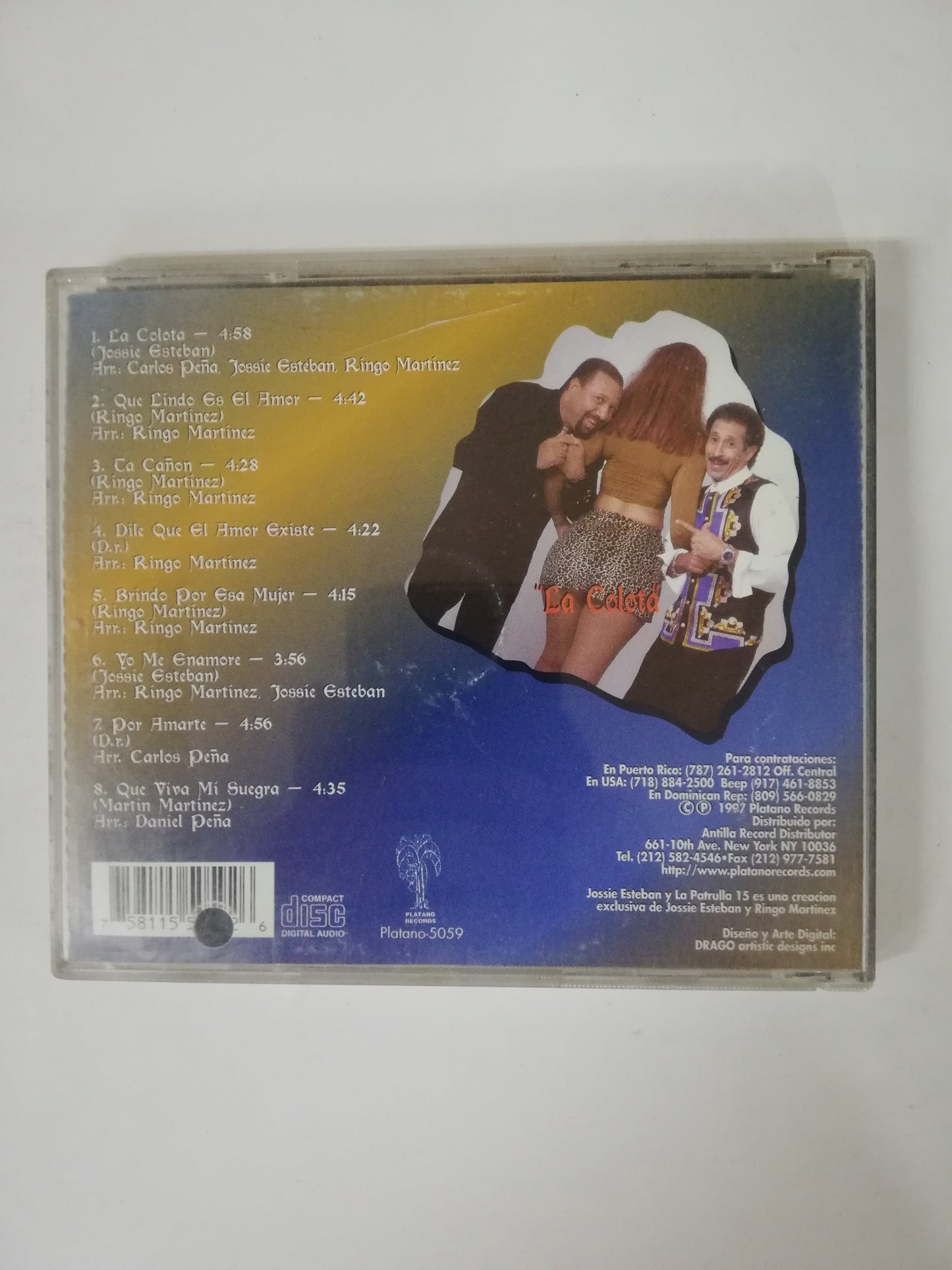 CD JOSSIE ESTEBAN Y LA PATRULLA 15 - LA COLOTA