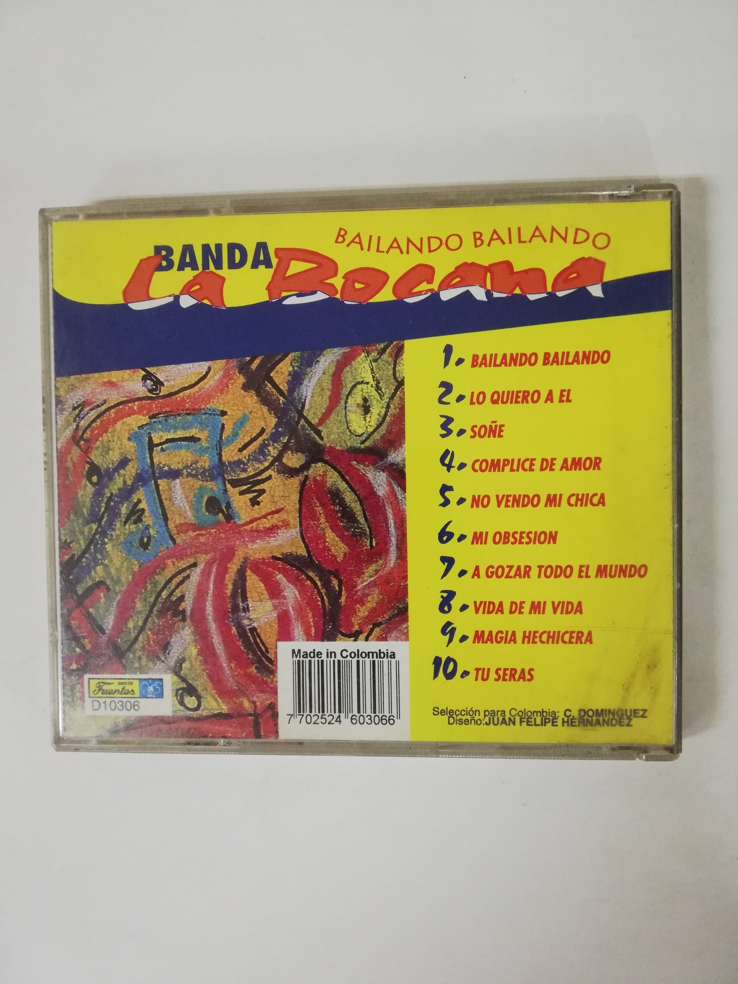 CD BANDA LA BOCANA - BAILANDO BAILANDO