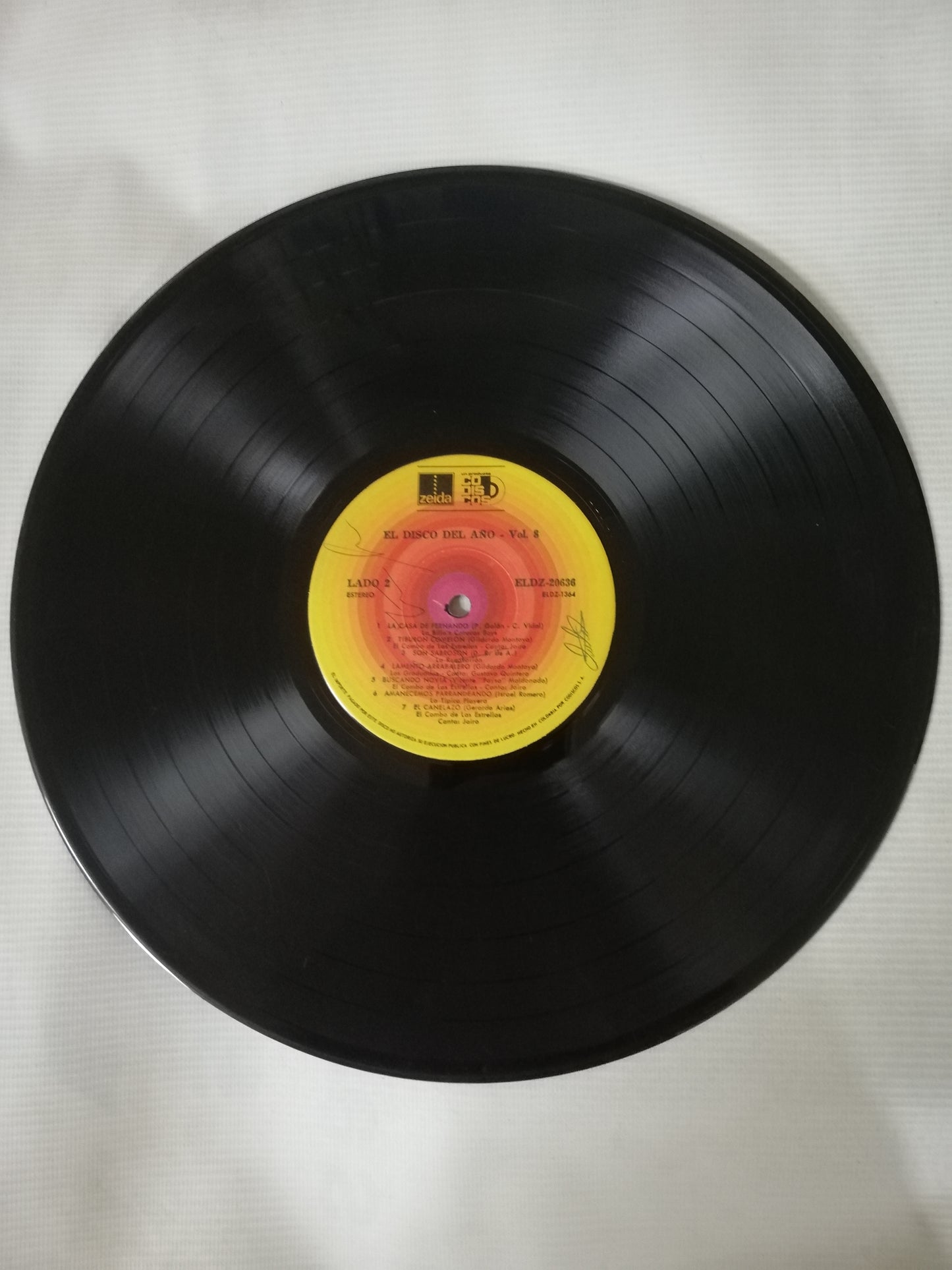 LP EL DISCO DEL AÑO - EL DISCO DEL AÑO VOL. 8