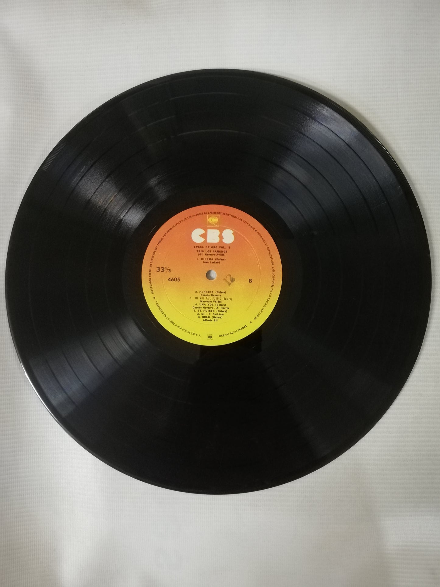 LP TRIO LOS PANCHOS - EPOCA DE ORO VOL. 2