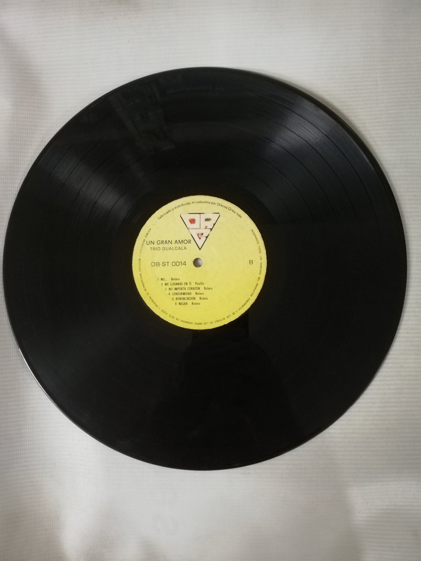 LP TRIO GUALCALÁ - UN GRAN AMOR