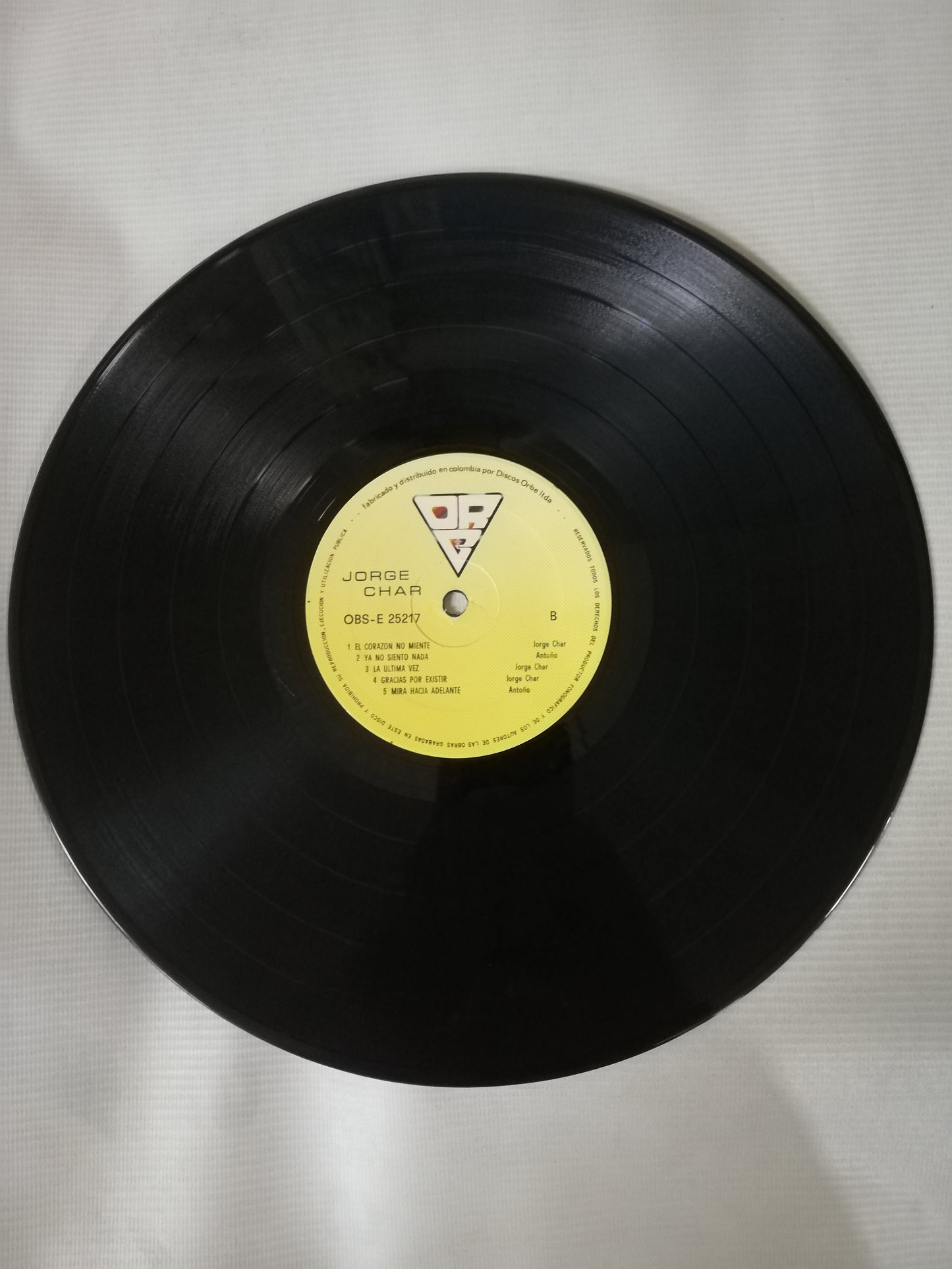 LP JORGE CHAR - TE QUISE Y TE QUERRÉ