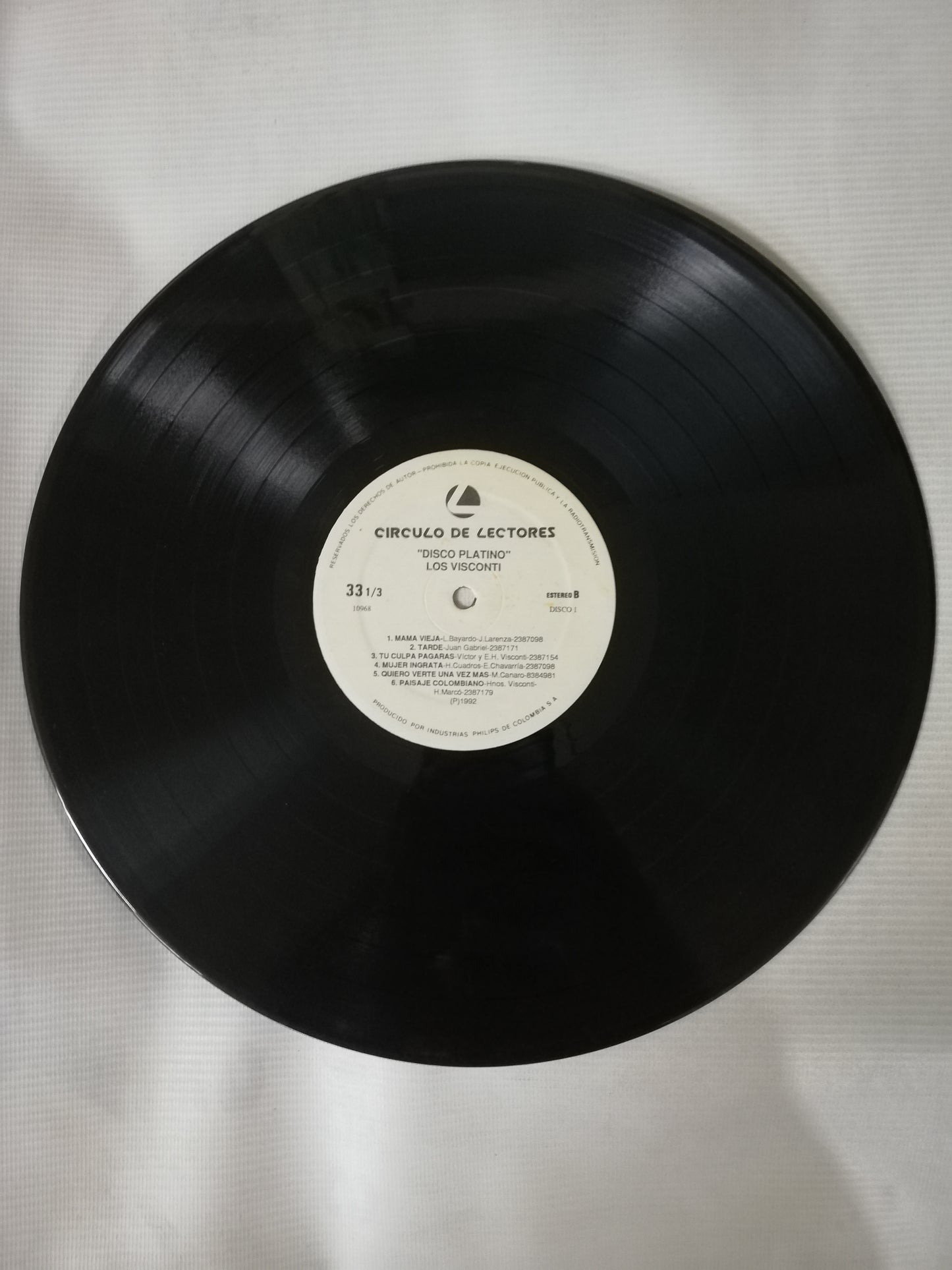 LP LOS VISCONTI - COLECCIÓN DE PLATINO - VINYL X 2