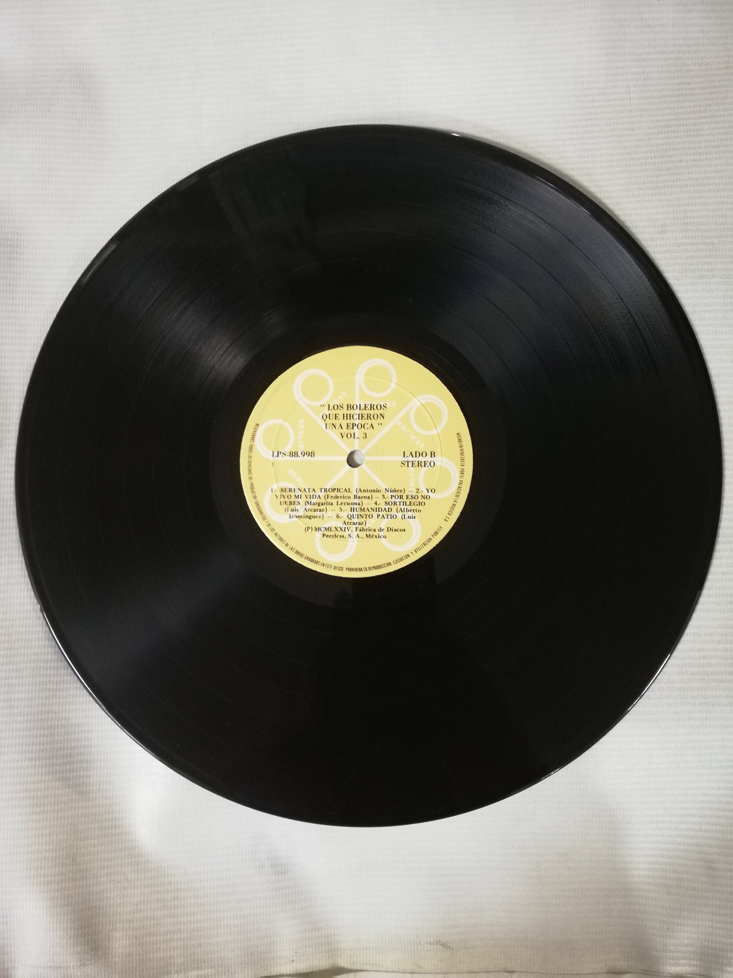 LP LOS BOLEROS QUE HICIERON UNA ÉPOCA - LOS BOLEROS QUE HICIERON UNA ÉPOCA VOL. 3