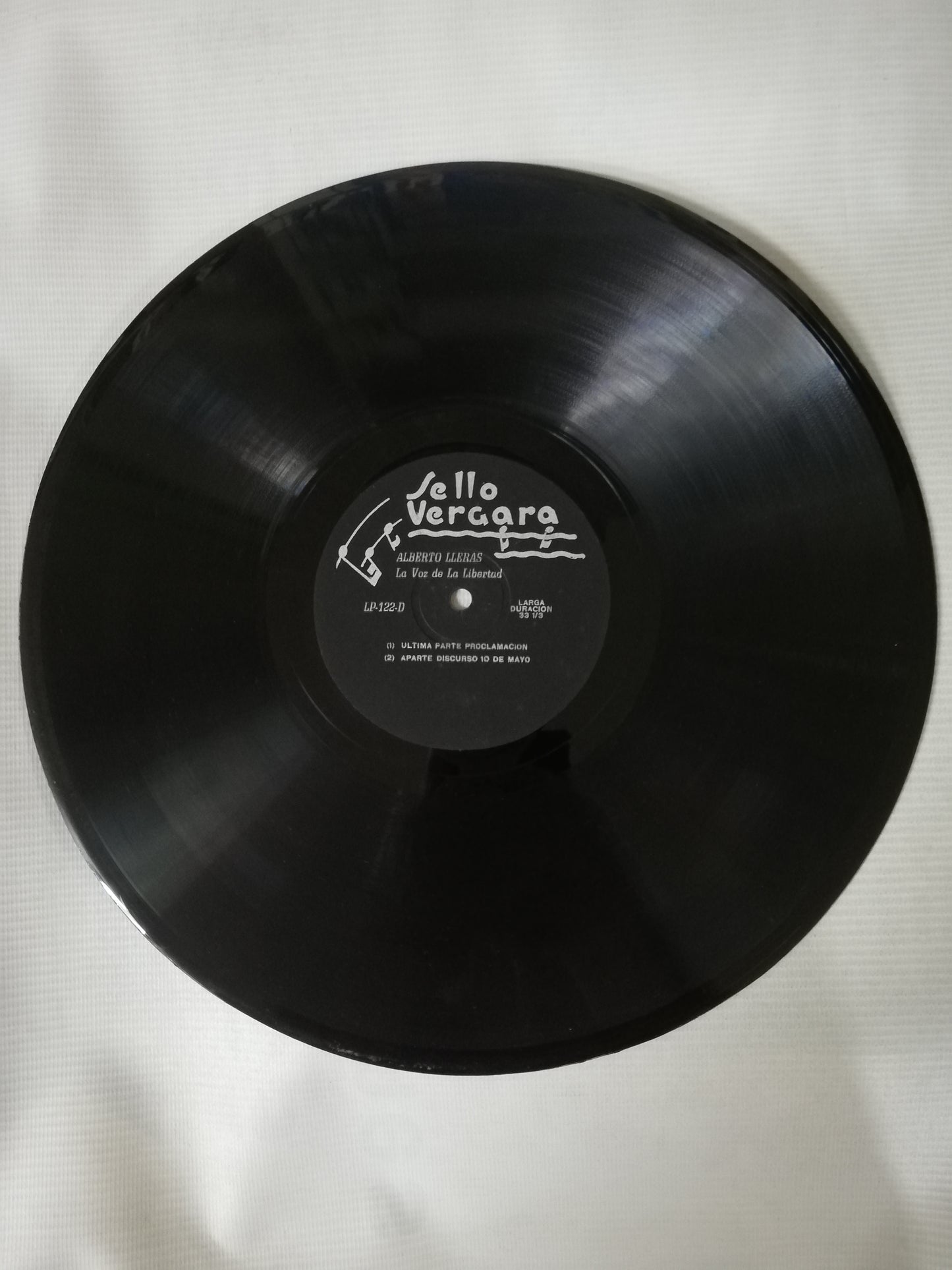 LP ALBERTO LLERAD - LA VOZ DE LA LIBERTAD: DISCURSOS - VINYL X 2