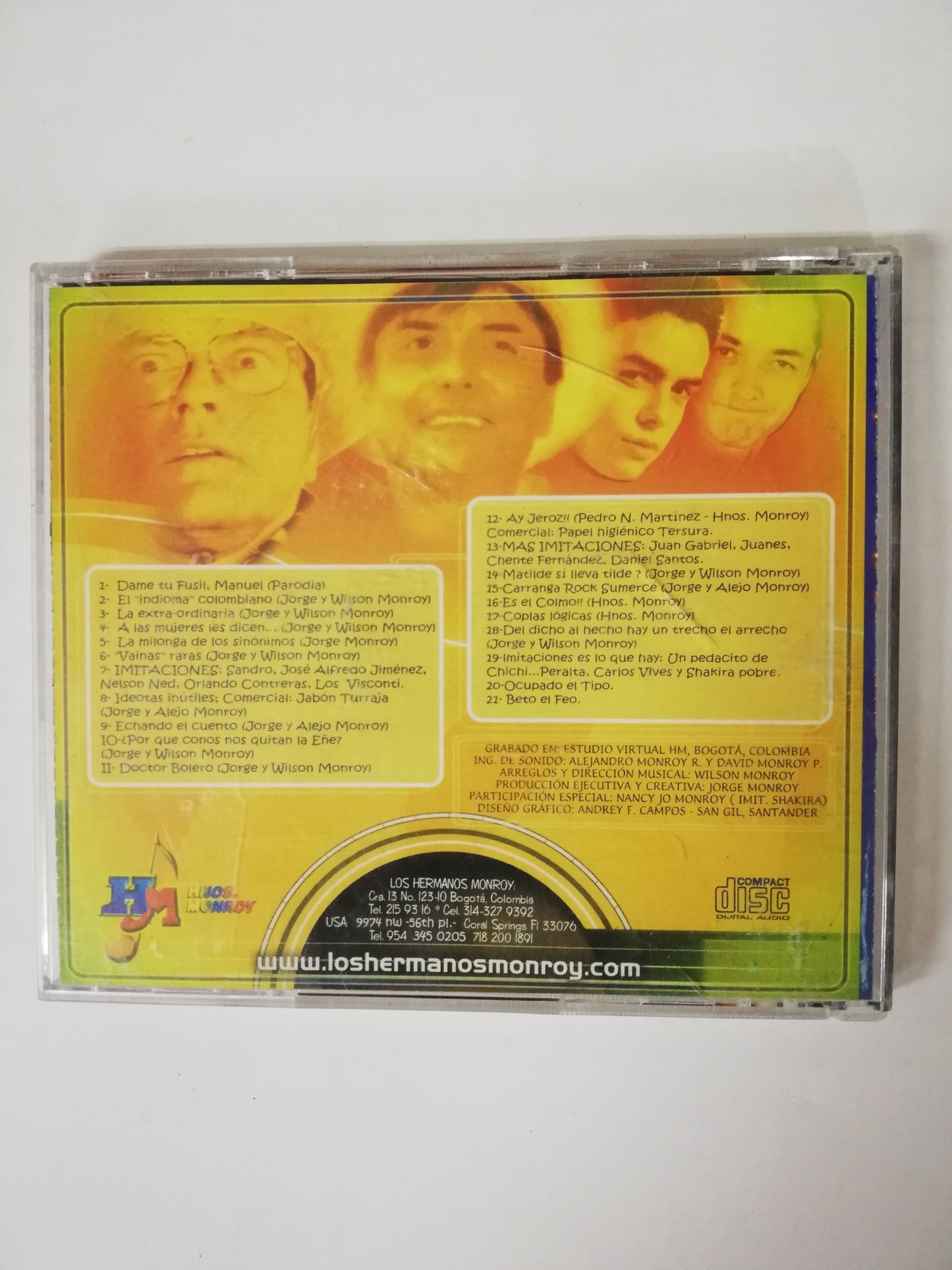 CD LOS HERMANO MONROY - NUEVONADAS CON LOS HERMANOS MONROY