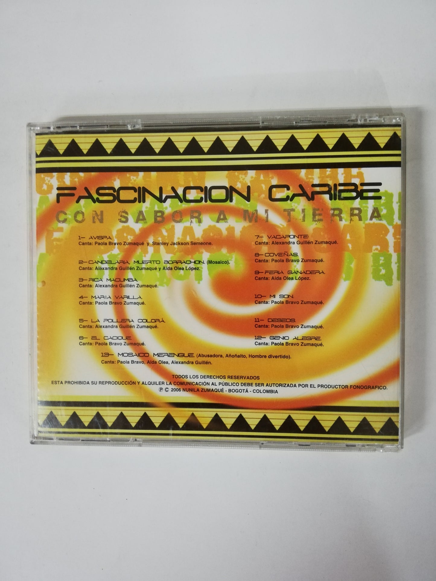 CD FASCINACIÓN CARIBE - CON SABOR A MI TIERRA