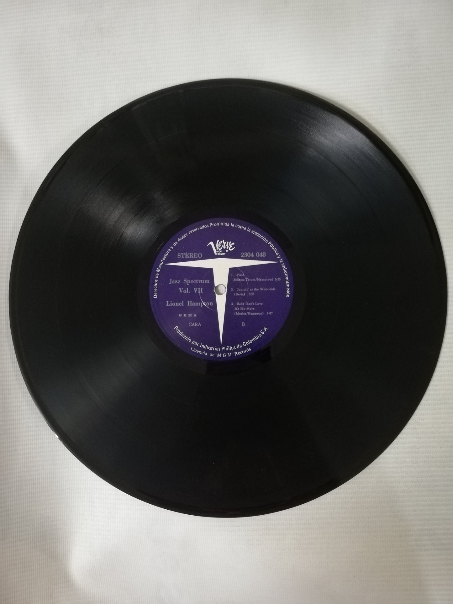 LP LIONEL HAMPTON - JAZZ SPECTRUM VOL. 7